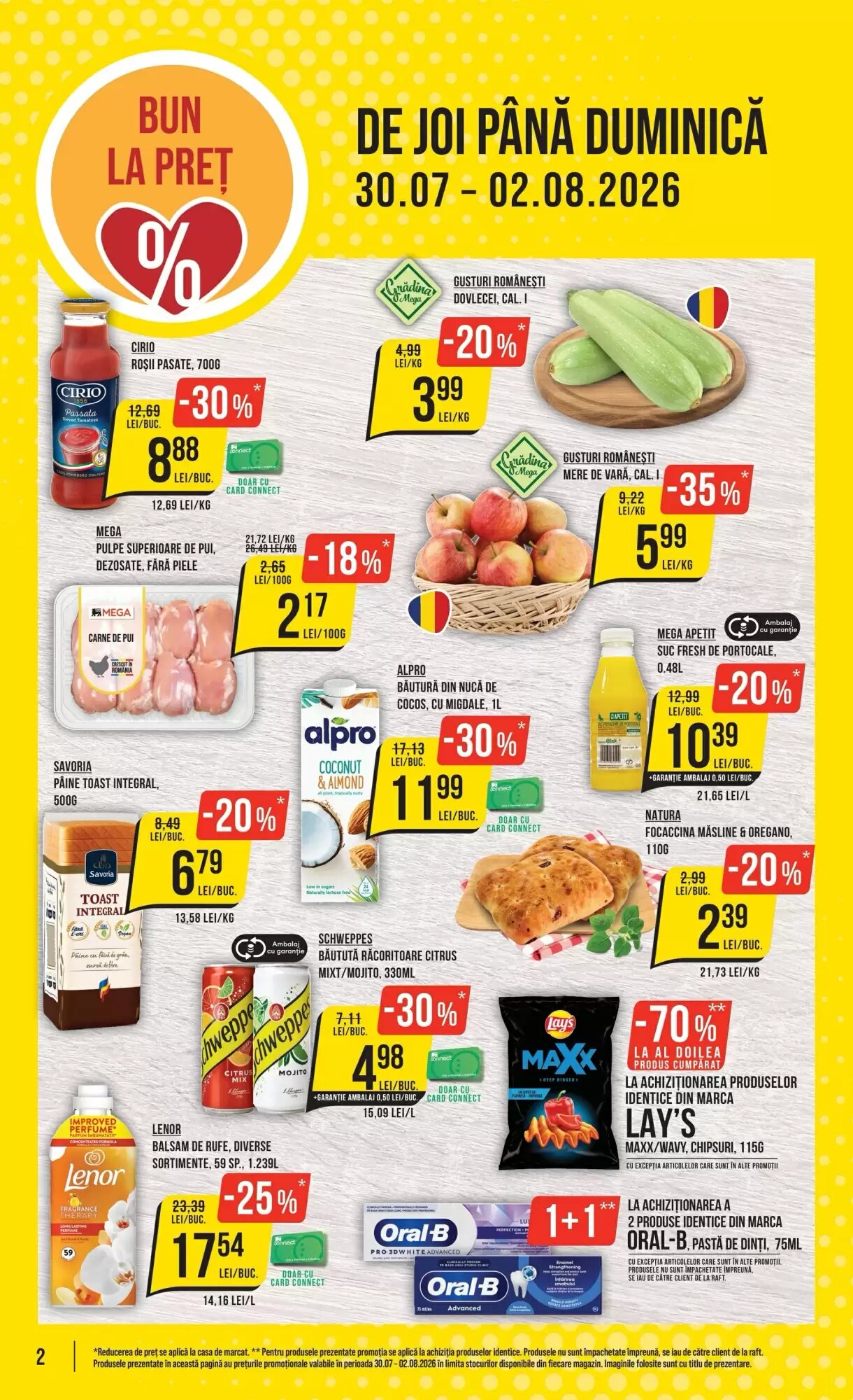 Catalogul cu oferte Mega Image valabil de la 30.07.2026 - Pagina 2.