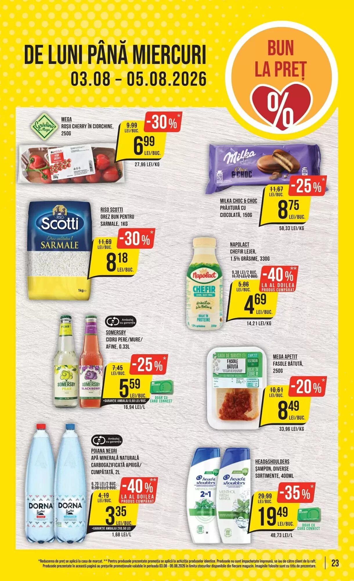 Catalogul cu oferte Mega Image valabil de la 30.07.2026 - Pagina 23.