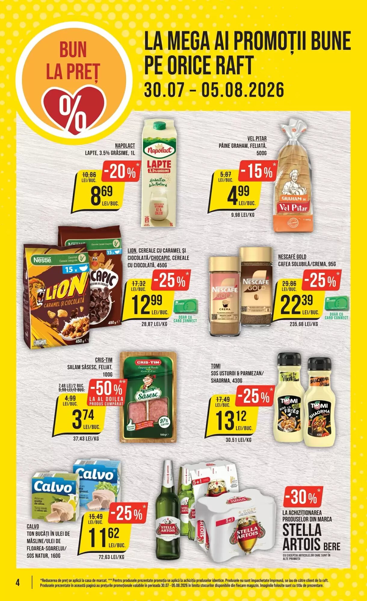 Catalogul cu oferte Mega Image valabil de la 30.07.2026 - Pagina 4.