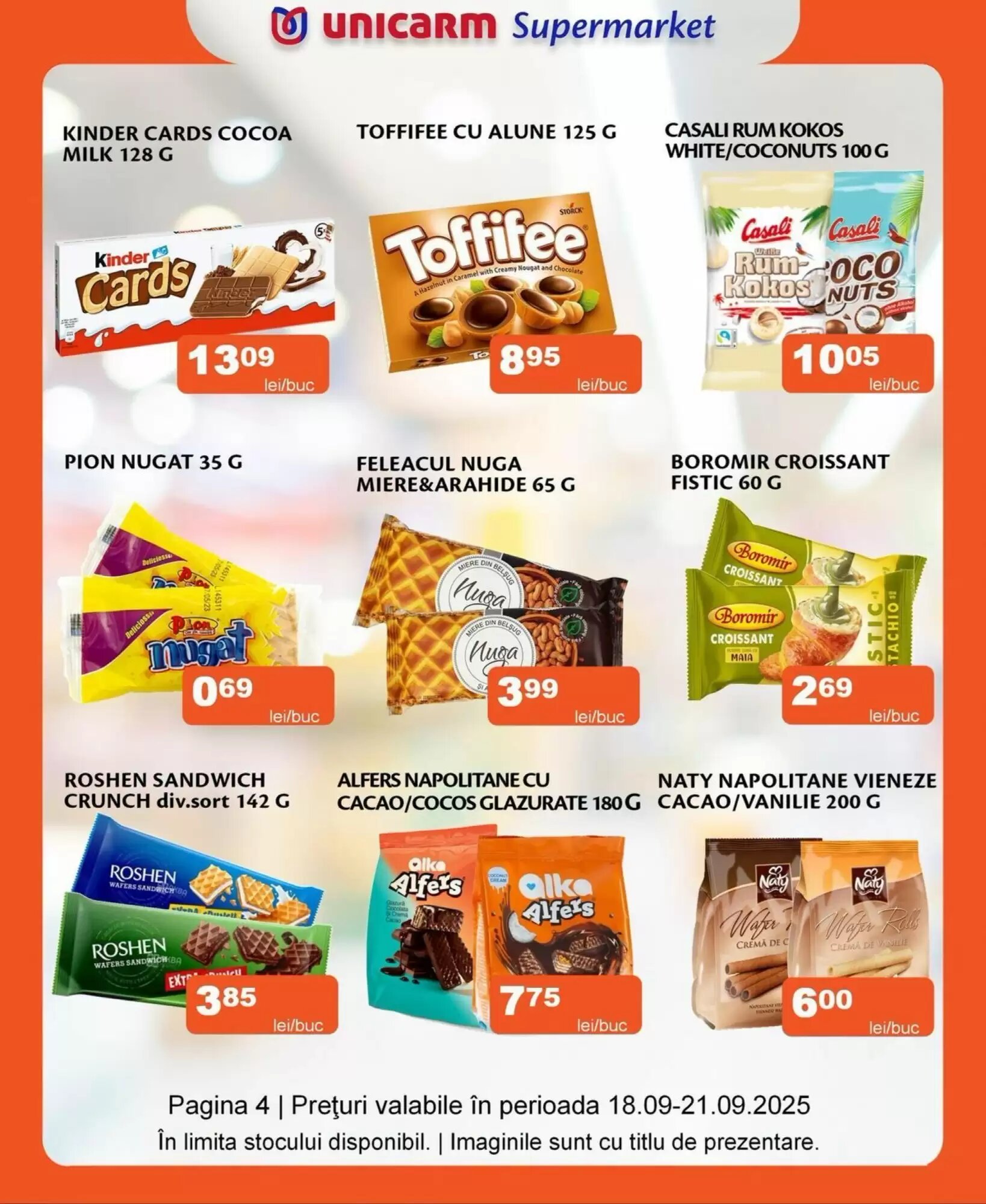 Catalogul cu oferte Unicarm valabil de la 30.07.2026 - Pagina 4.