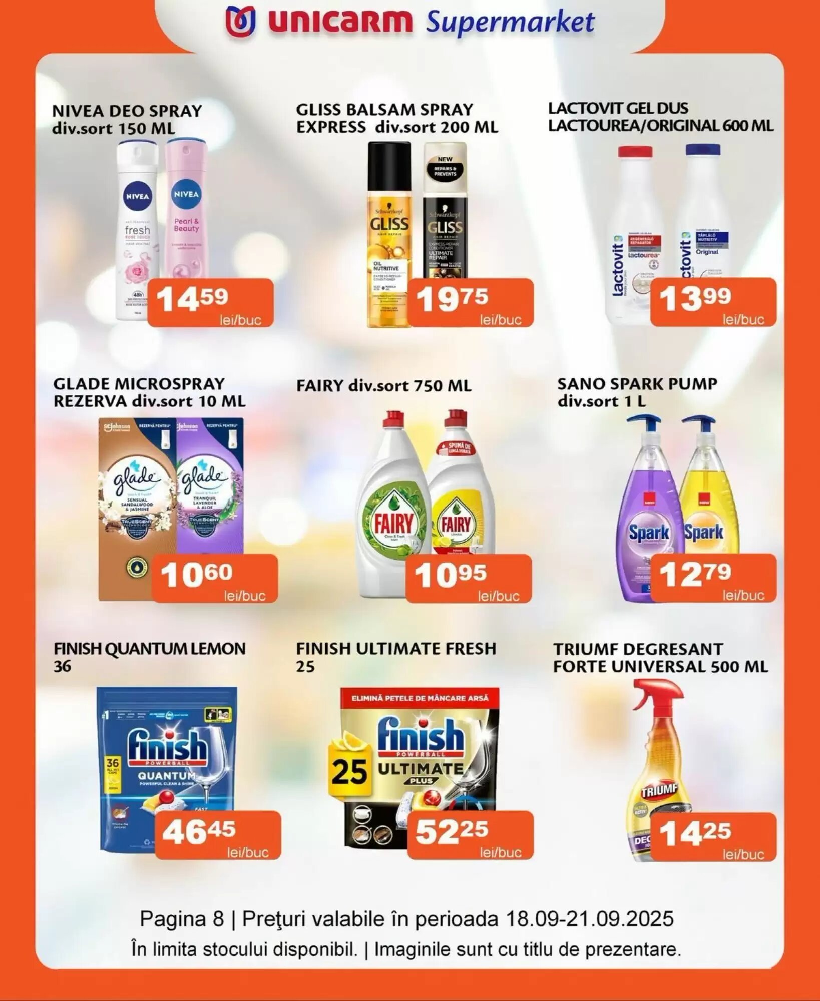 Catalogul cu oferte Unicarm valabil de la 30.07.2026 - Pagina 8.
