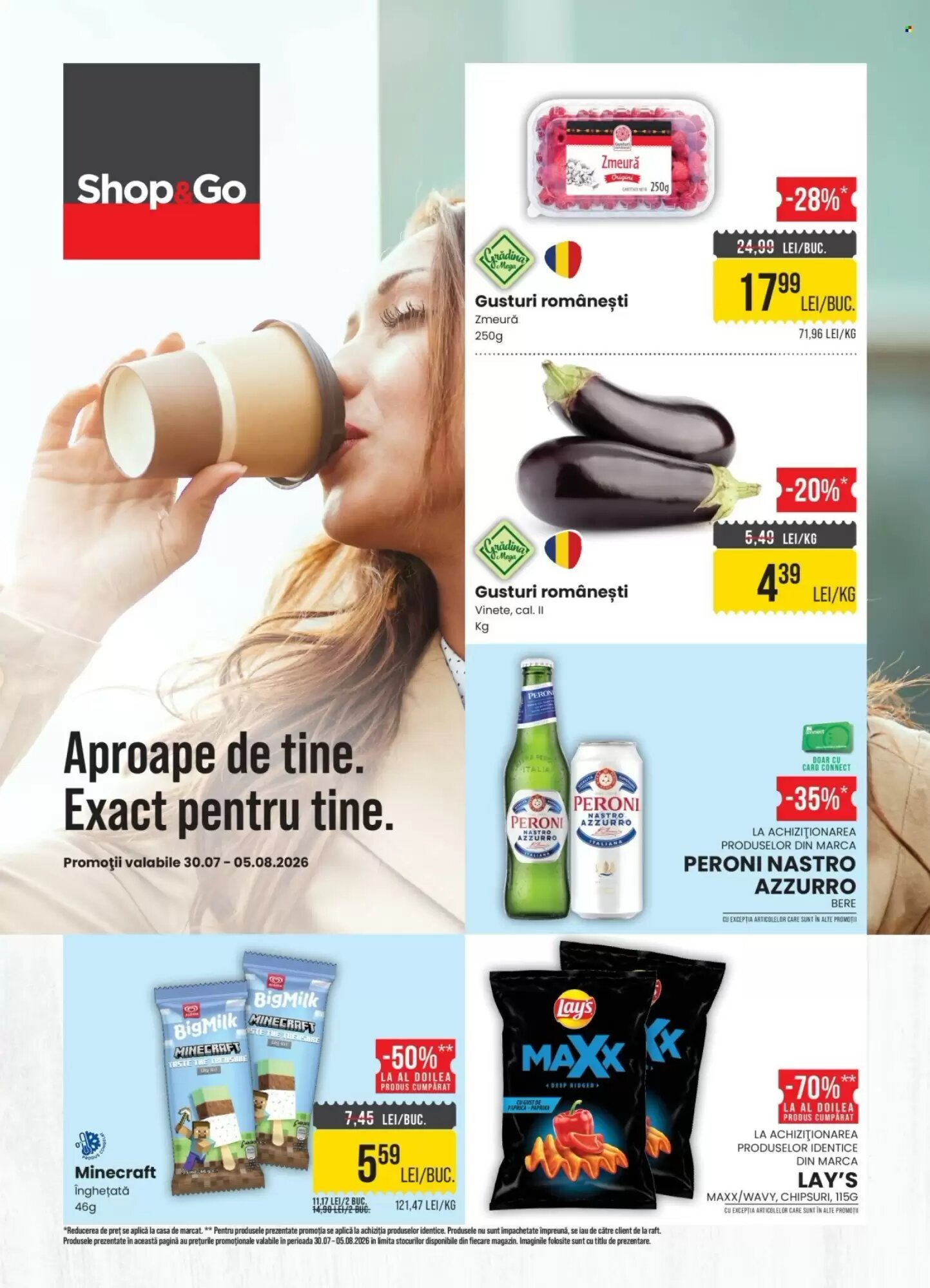 Catalogul cu oferte Mega Image valabil de la 30.07.2026 - Pagina 1.
