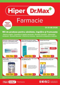 Catalogul cu oferte Dr.Max valabil de la 31.07.2026