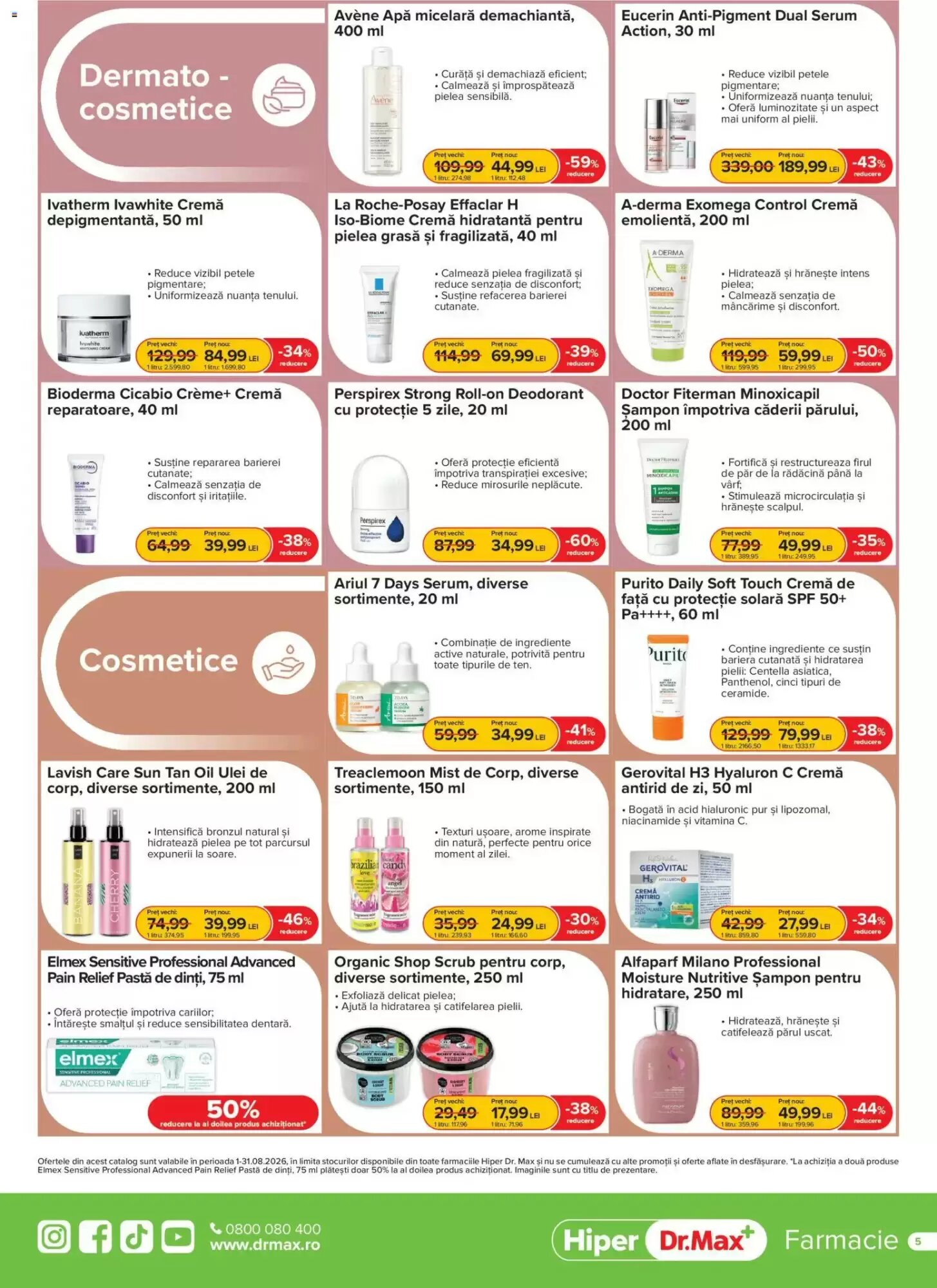 Catalogul cu oferte Dr.Max valabil de la 31.07.2026 - Pagina 5.