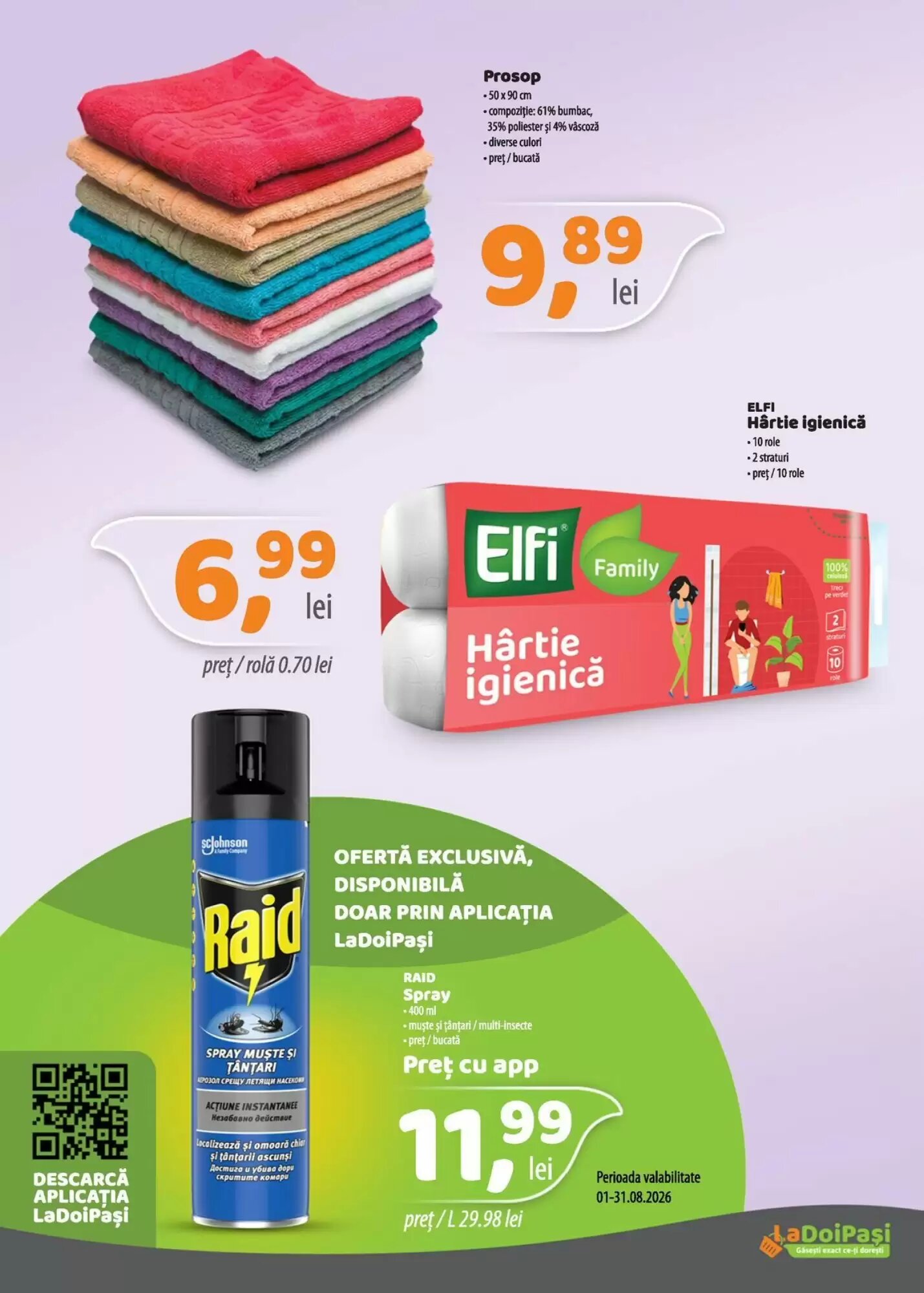 Catalogul cu oferte La Doi Pasi valabil de la 01.08.2026 - Pagina 11.