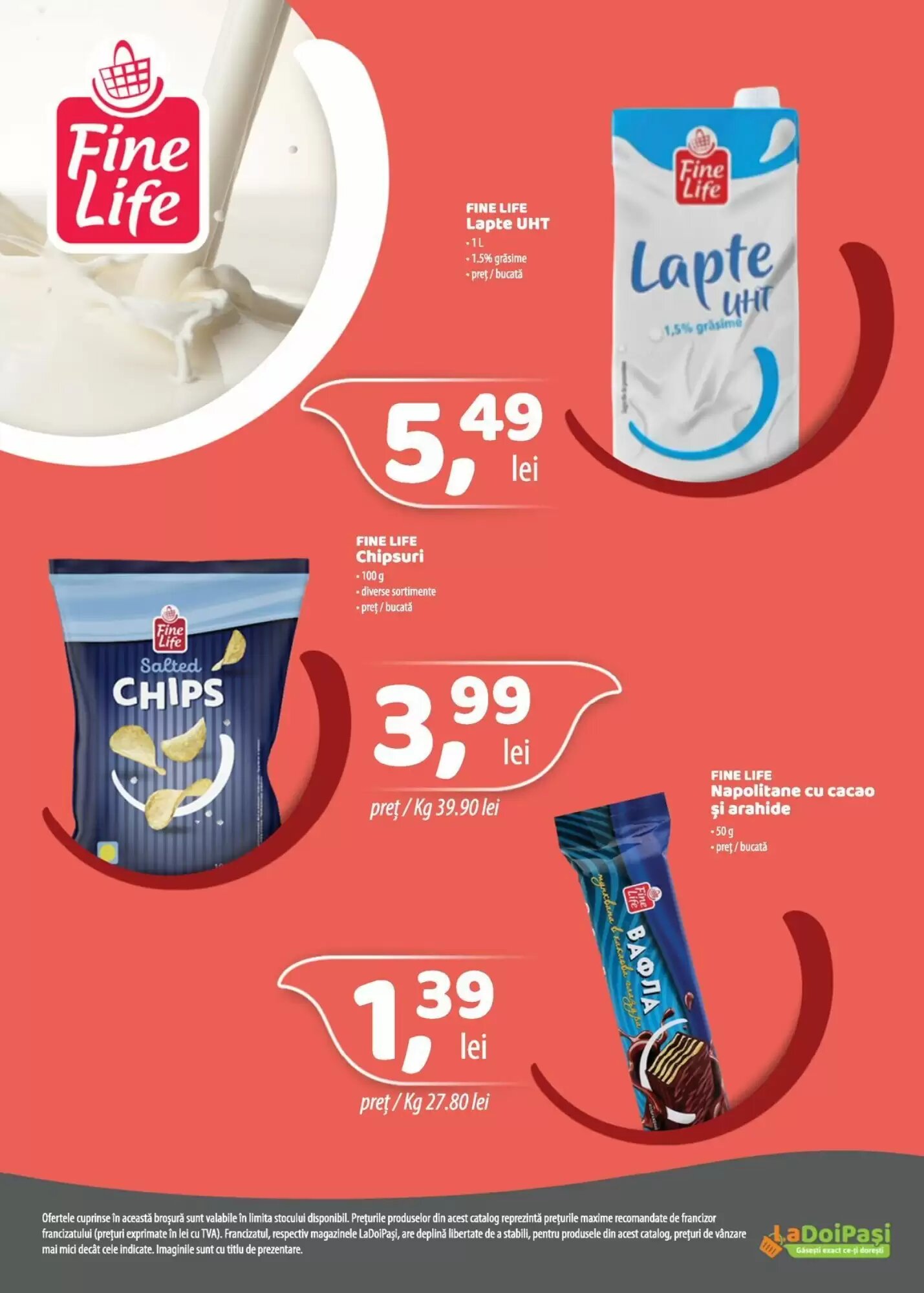 Catalogul cu oferte La Doi Pasi valabil de la 01.08.2026 - Pagina 14.
