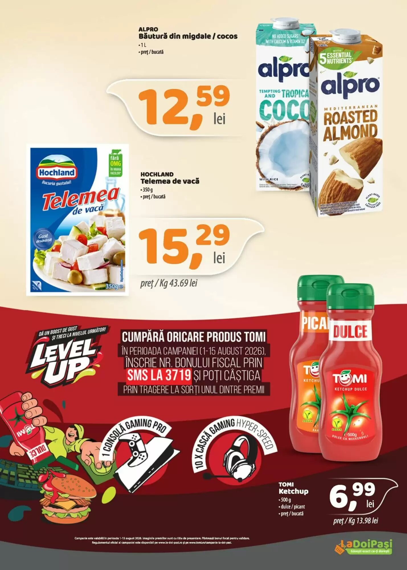 Catalogul cu oferte La Doi Pasi valabil de la 01.08.2026 - Pagina 3.