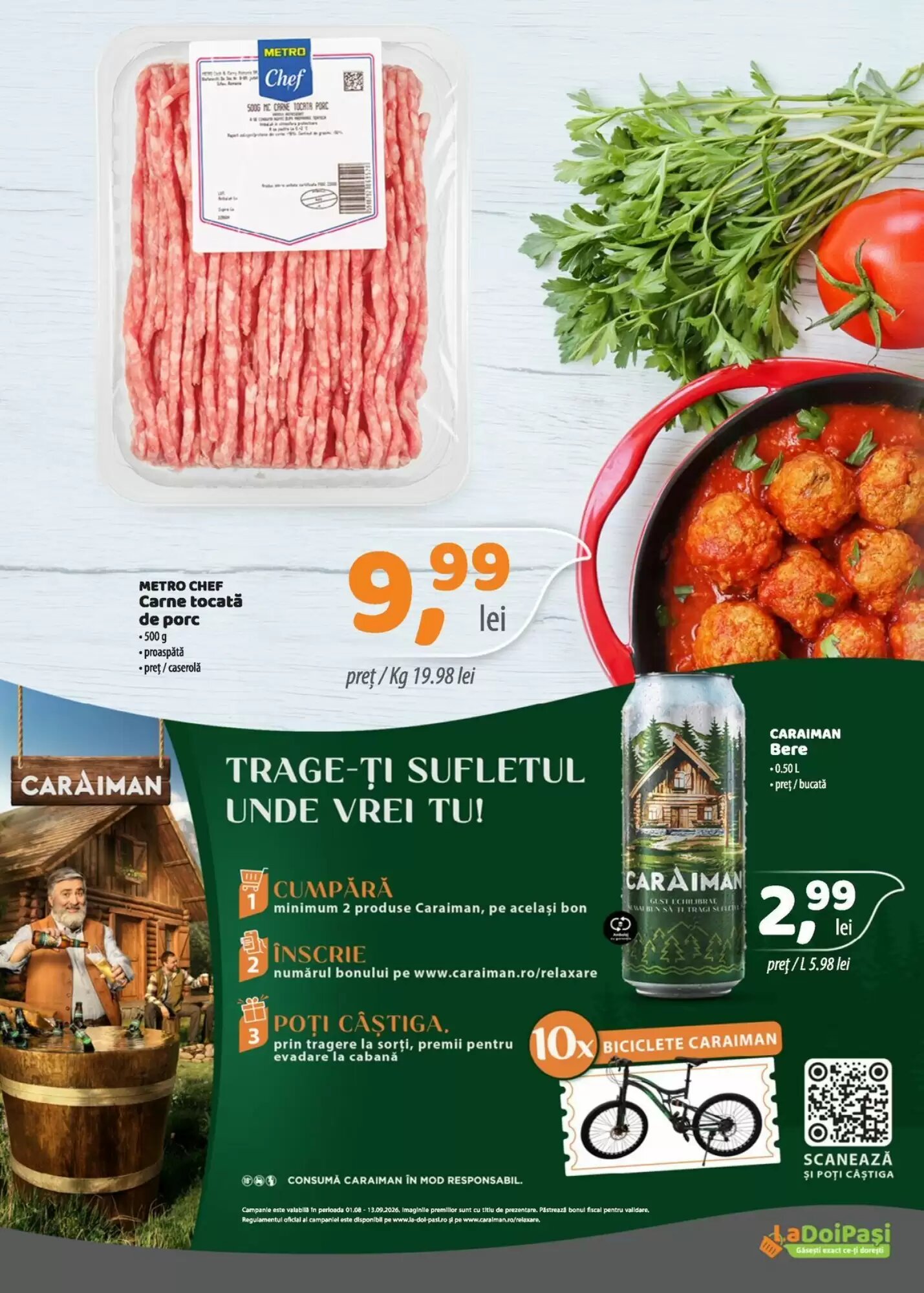 Catalogul cu oferte La Doi Pasi valabil de la 01.08.2026 - Pagina 4.