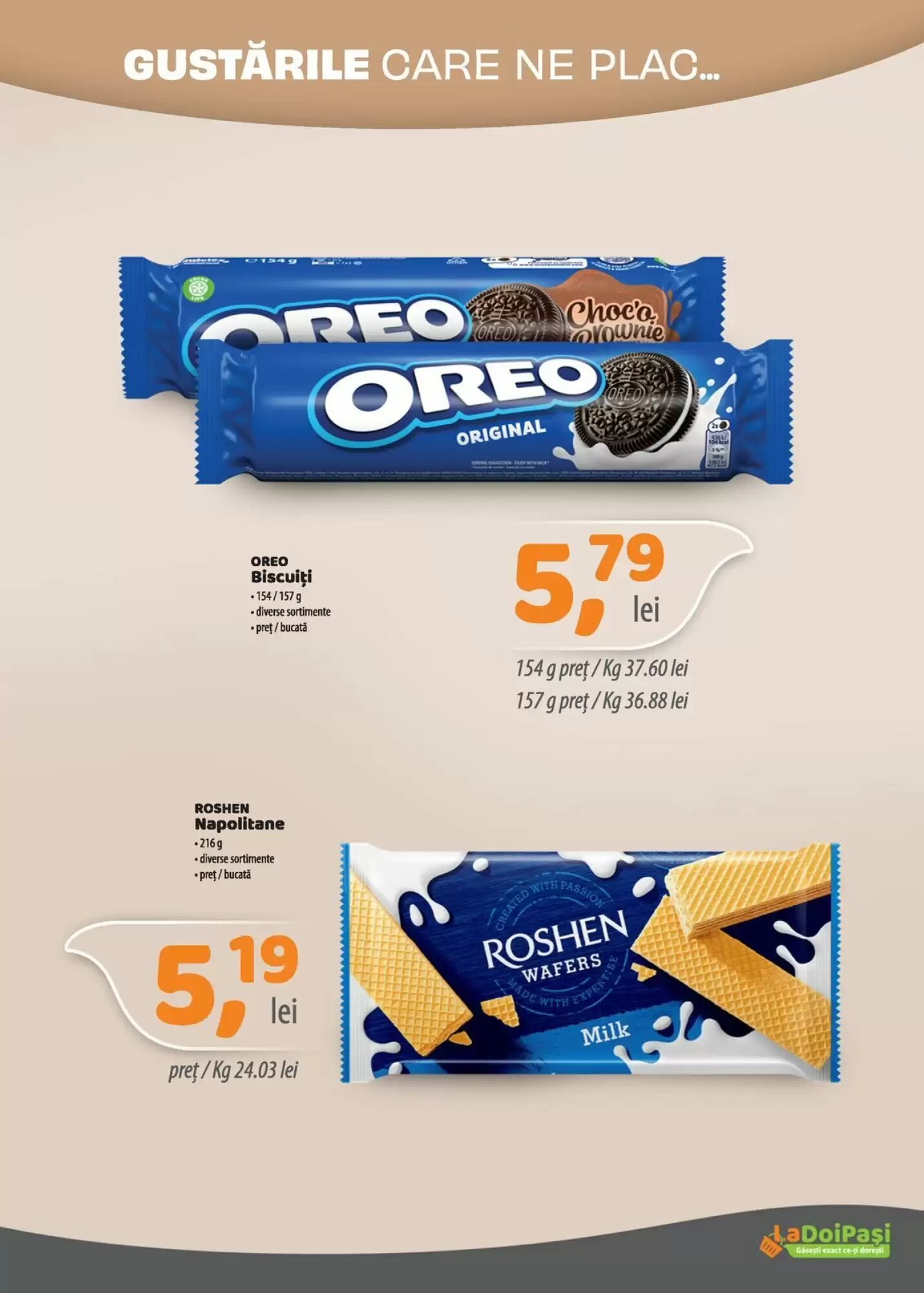 Catalogul cu oferte La Doi Pasi valabil de la 01.08.2026 - Pagina 6.