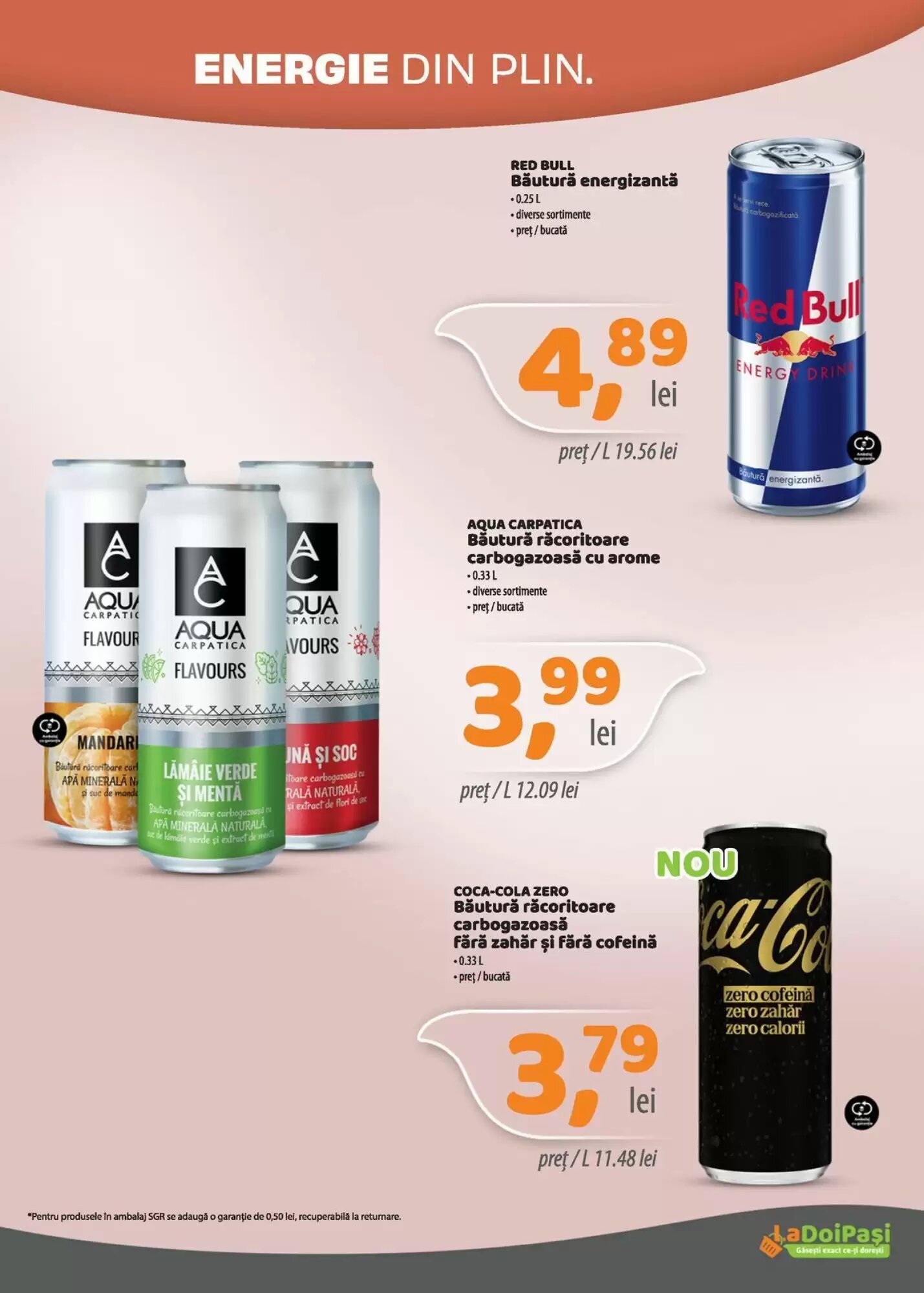 Catalogul cu oferte La Doi Pasi valabil de la 01.08.2026 - Pagina 9.