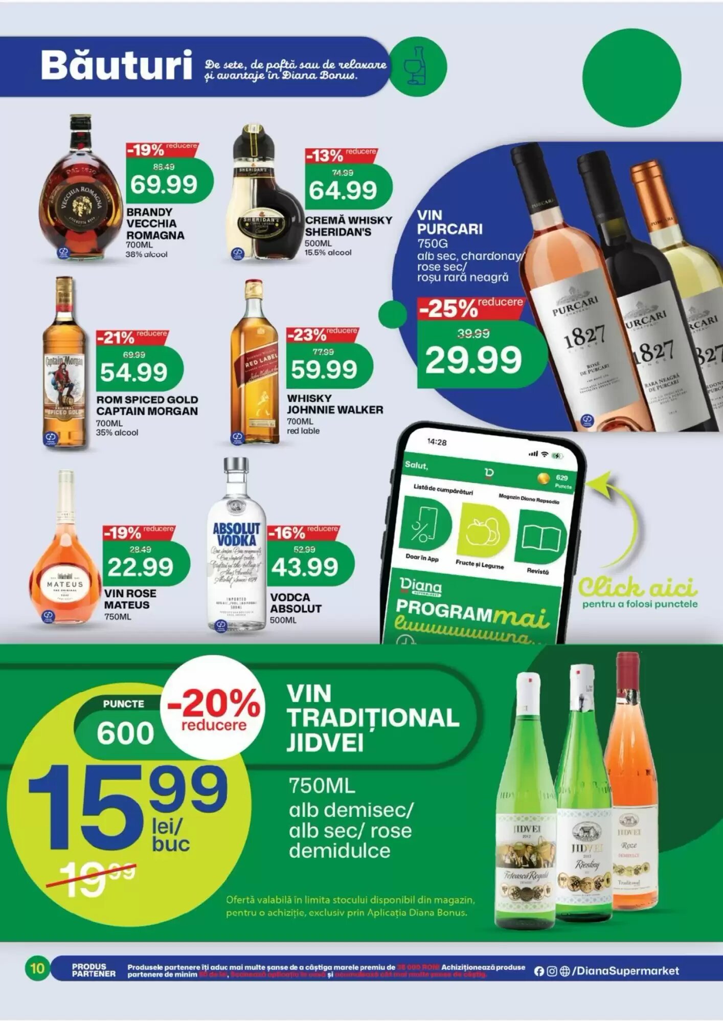 Catalogul cu oferte Diana Supermarket valabil de la 01.08.2026 - Pagina 10.