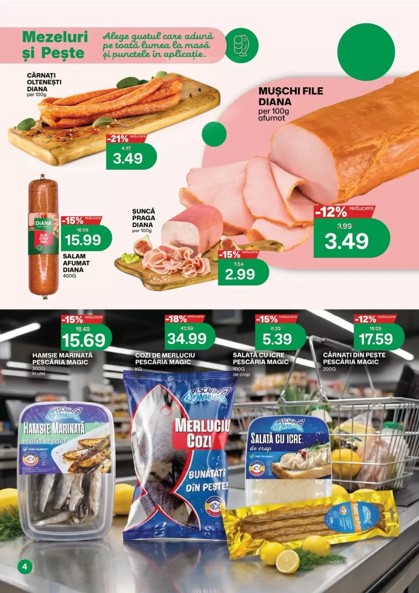 Catalogul cu oferte Diana Supermarket valabil de la 01.08.2026 - Pagina 4.