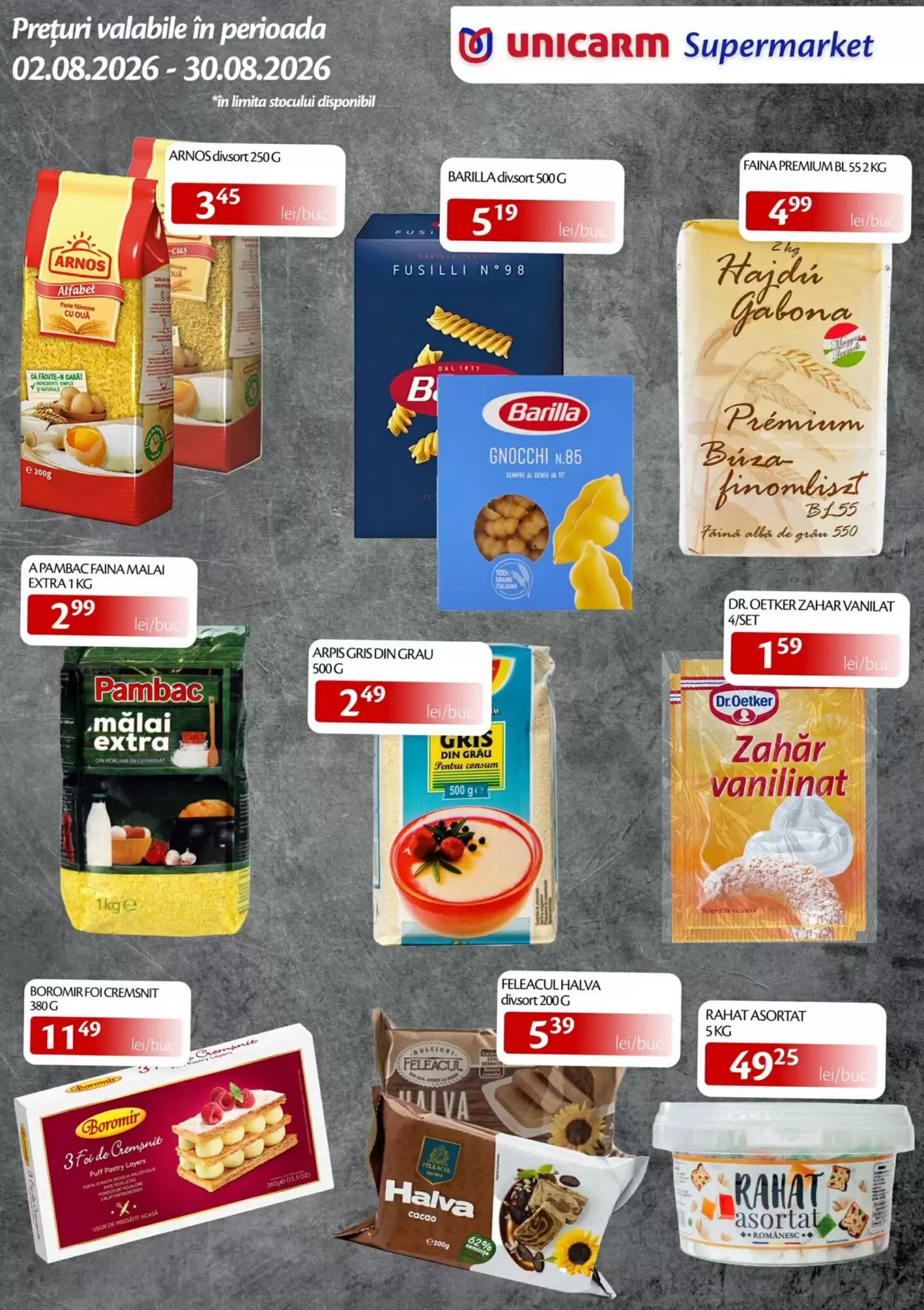 Catalogul cu oferte Unicarm valabil de la 02.08.2026 - Pagina 6.