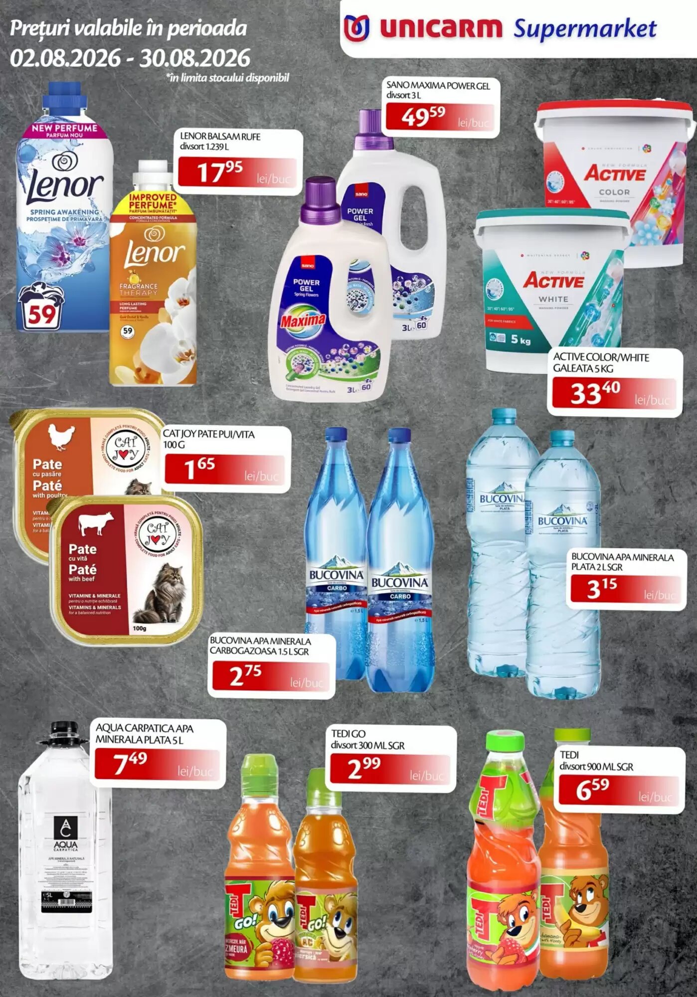 Catalogul cu oferte Unicarm valabil de la 02.08.2026 - Pagina 9.