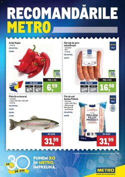 Catalogul cu oferte Metro valabil de la 02.08.2026