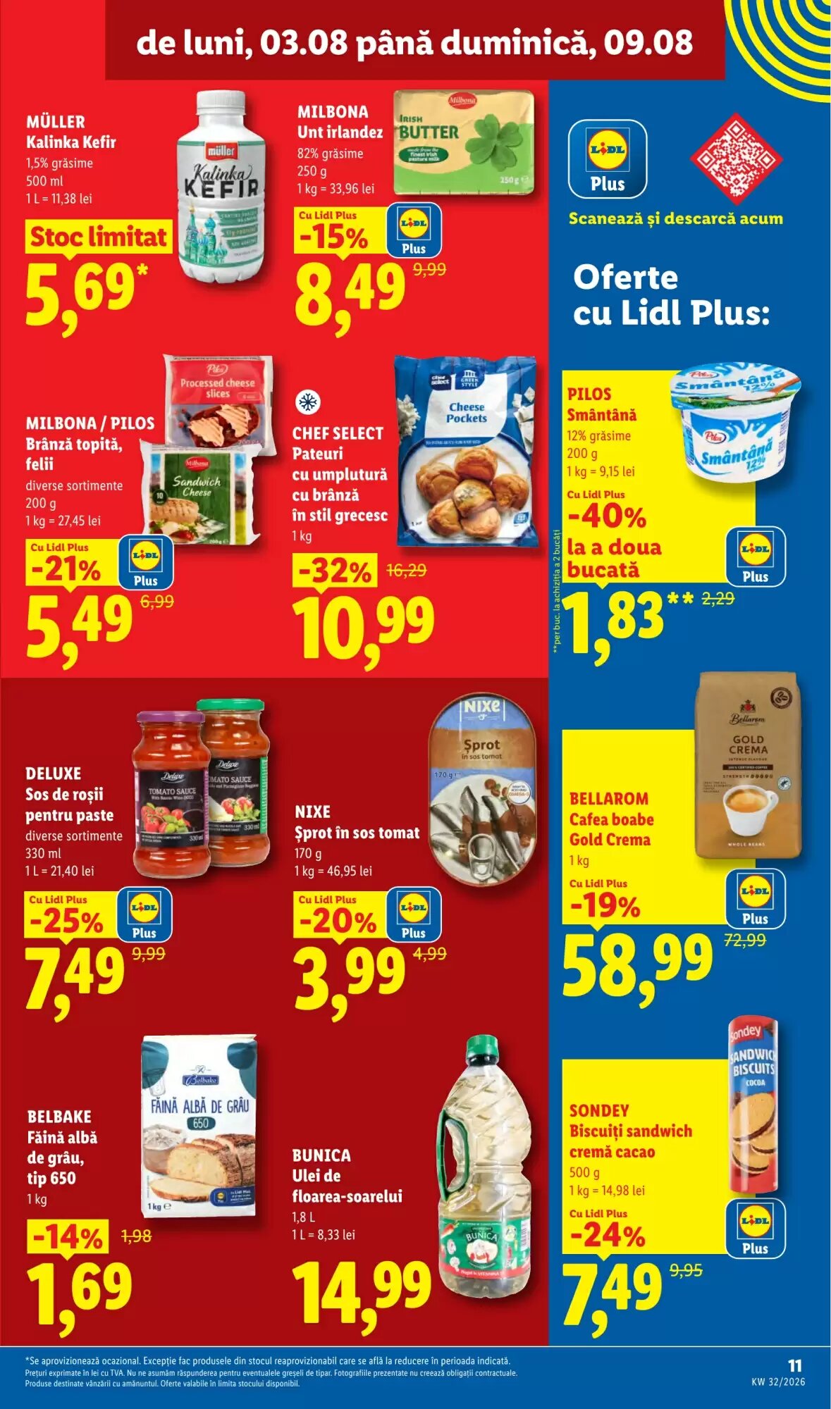 Catalogul cu oferte Lidl valabil de la 03.08.2026 - Pagina 11.
