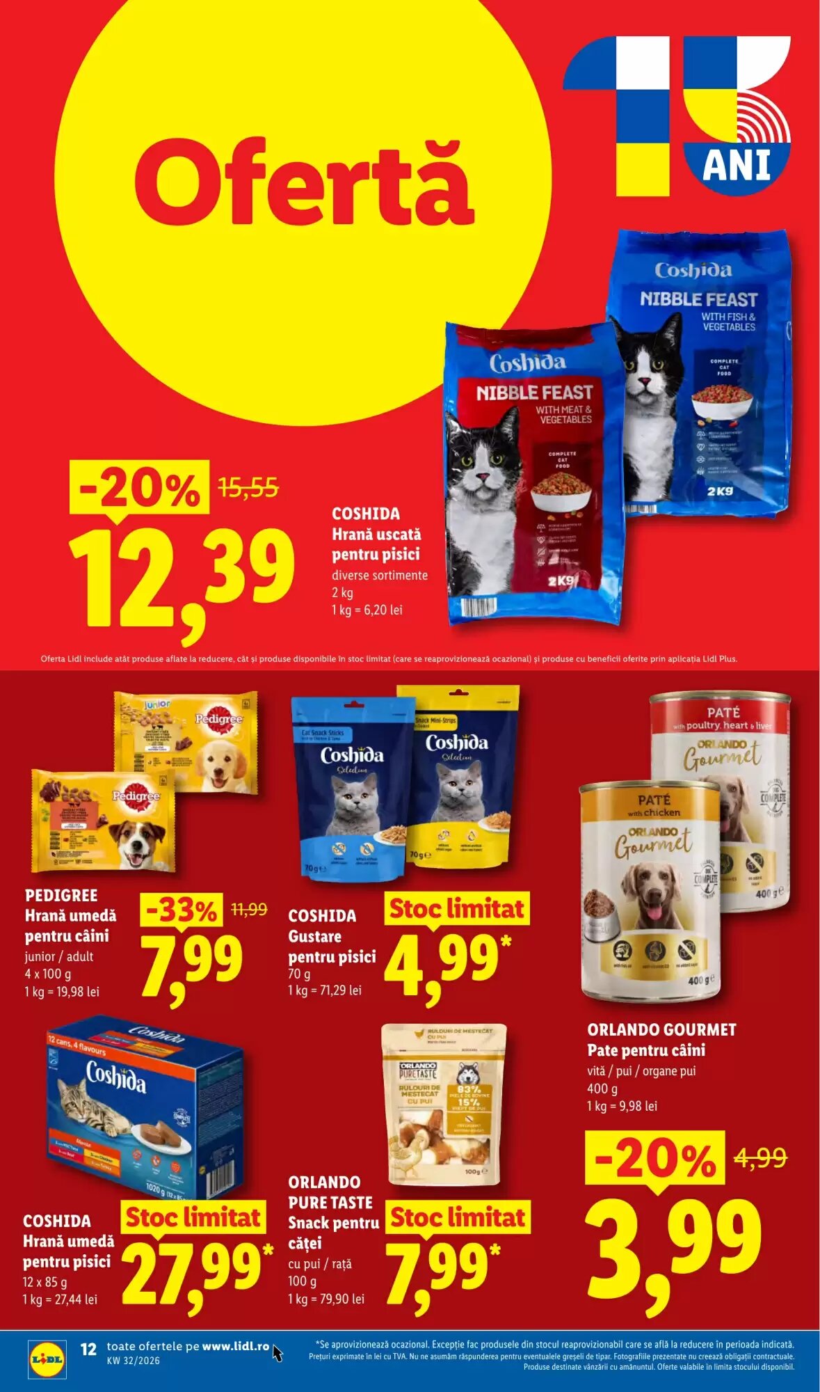 Catalogul cu oferte Lidl valabil de la 03.08.2026 - Pagina 12.