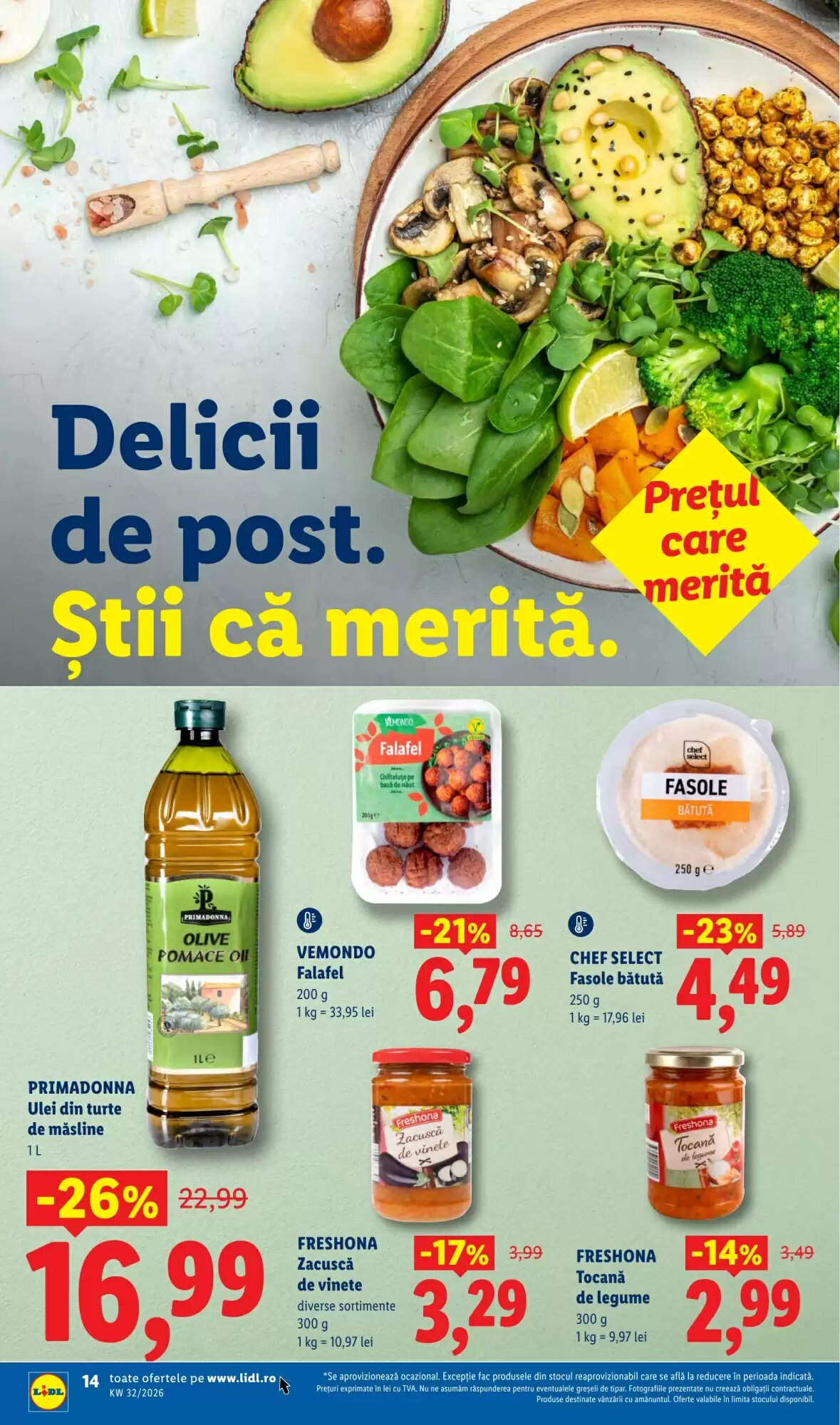 Catalogul cu oferte Lidl valabil de la 03.08.2026 - Pagina 14.