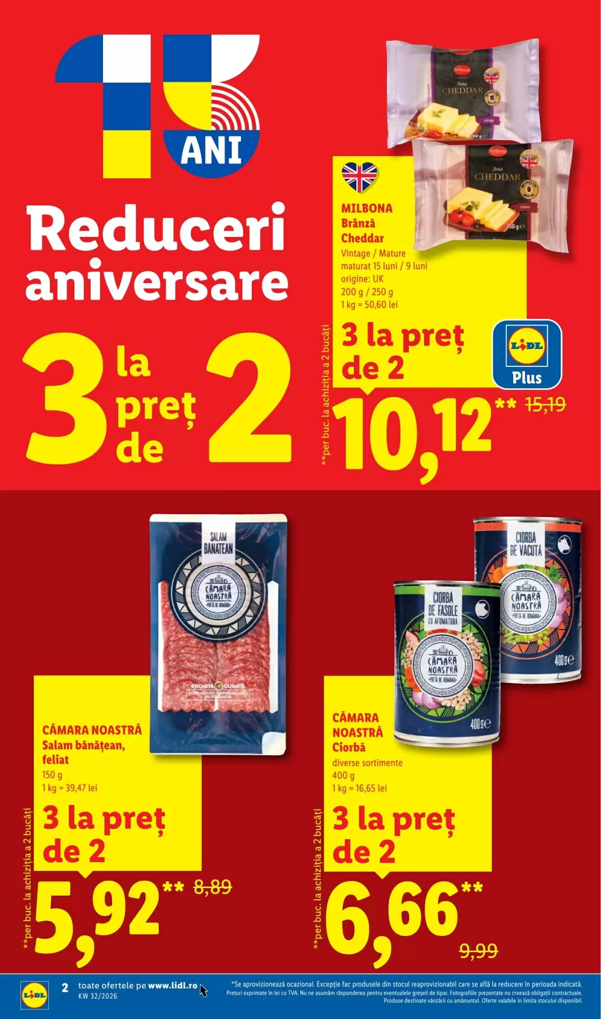 Catalogul cu oferte Lidl valabil de la 03.08.2026 - Pagina 2.