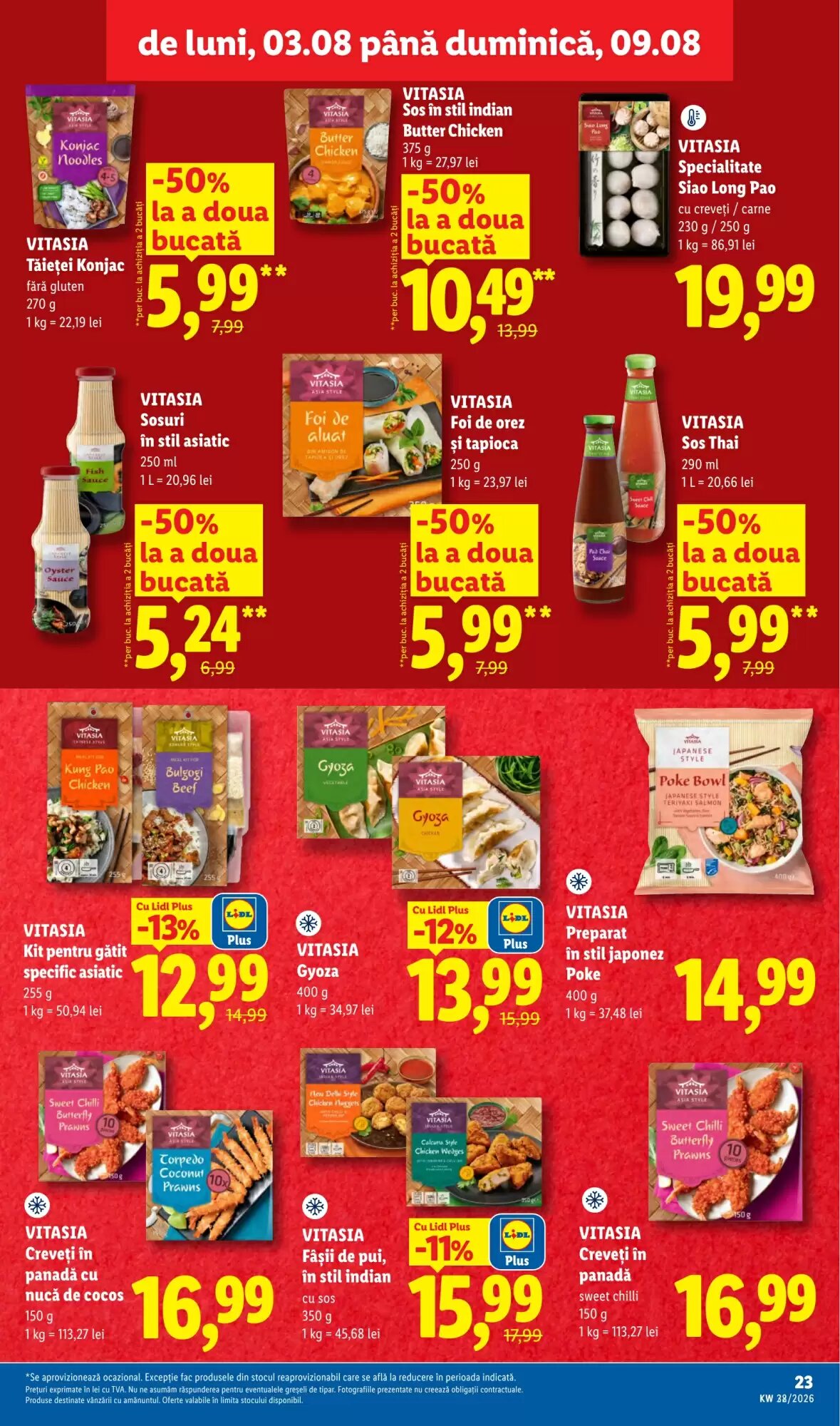 Catalogul cu oferte Lidl valabil de la 03.08.2026 - Pagina 23.