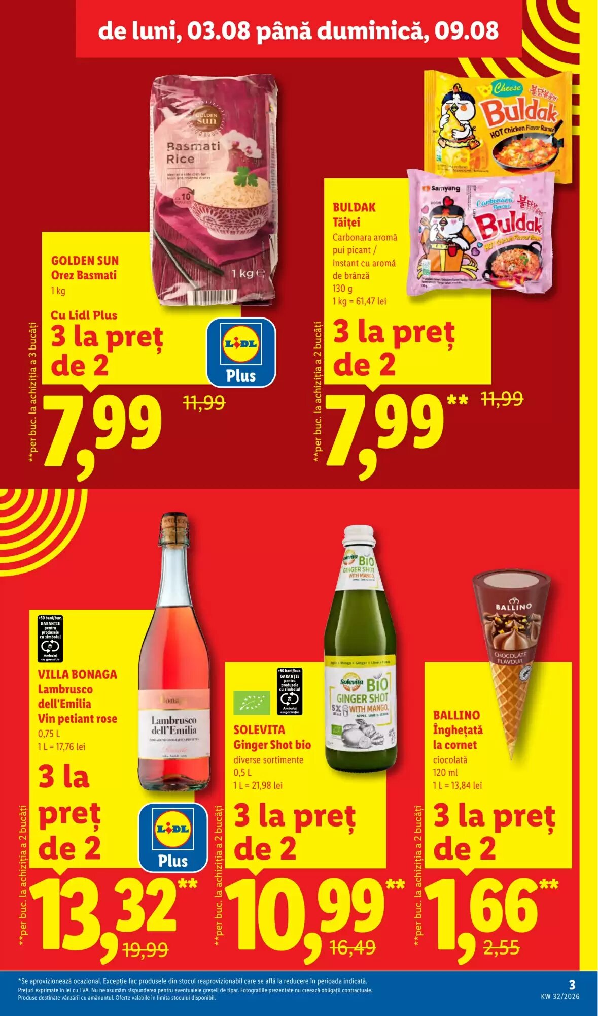 Catalogul cu oferte Lidl valabil de la 03.08.2026 - Pagina 3.