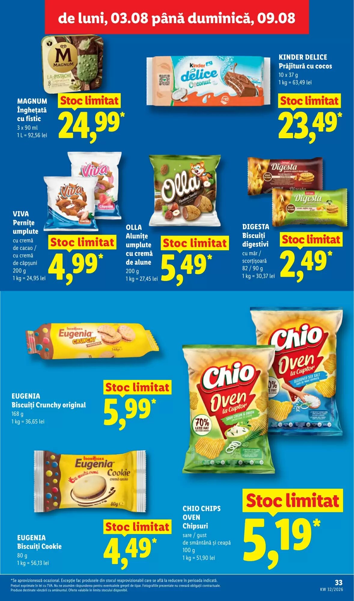Catalogul cu oferte Lidl valabil de la 03.08.2026 - Pagina 33.