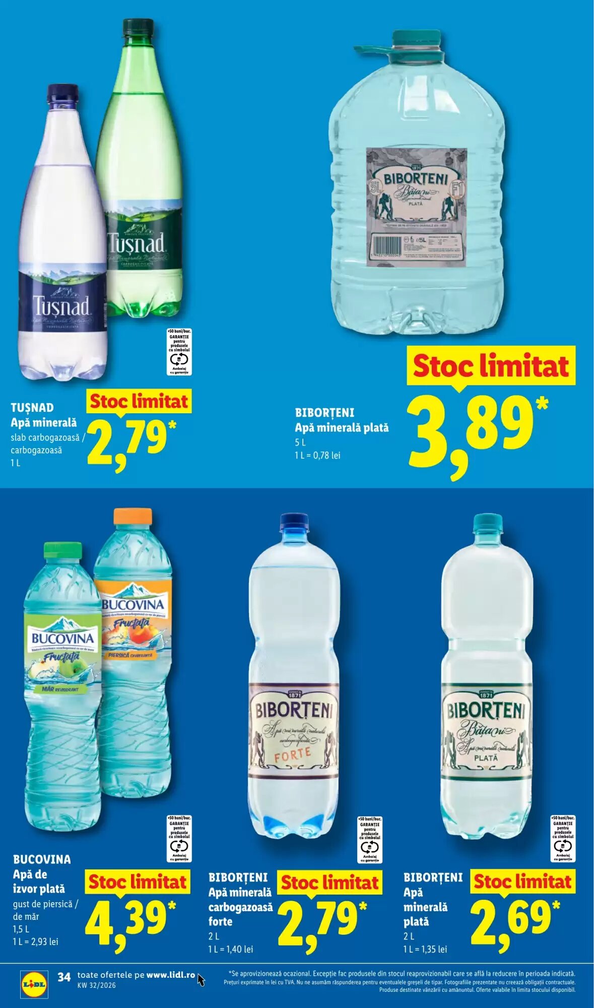Catalogul cu oferte Lidl valabil de la 03.08.2026 - Pagina 34.