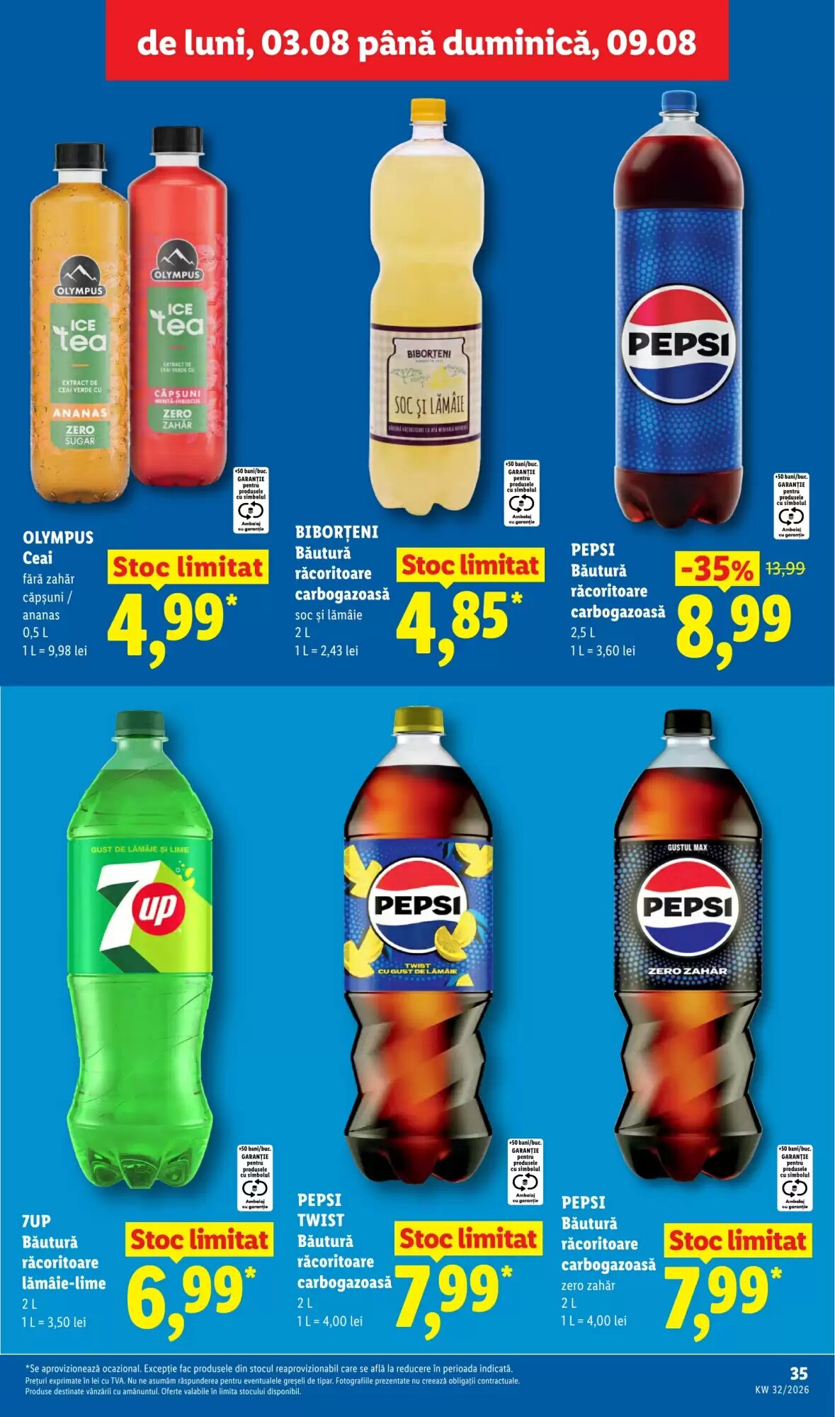 Catalogul cu oferte Lidl valabil de la 03.08.2026 - Pagina 35.