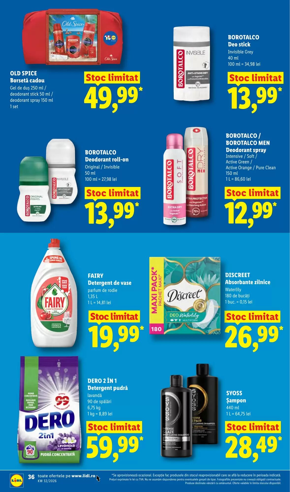 Catalogul cu oferte Lidl valabil de la 03.08.2026 - Pagina 36.