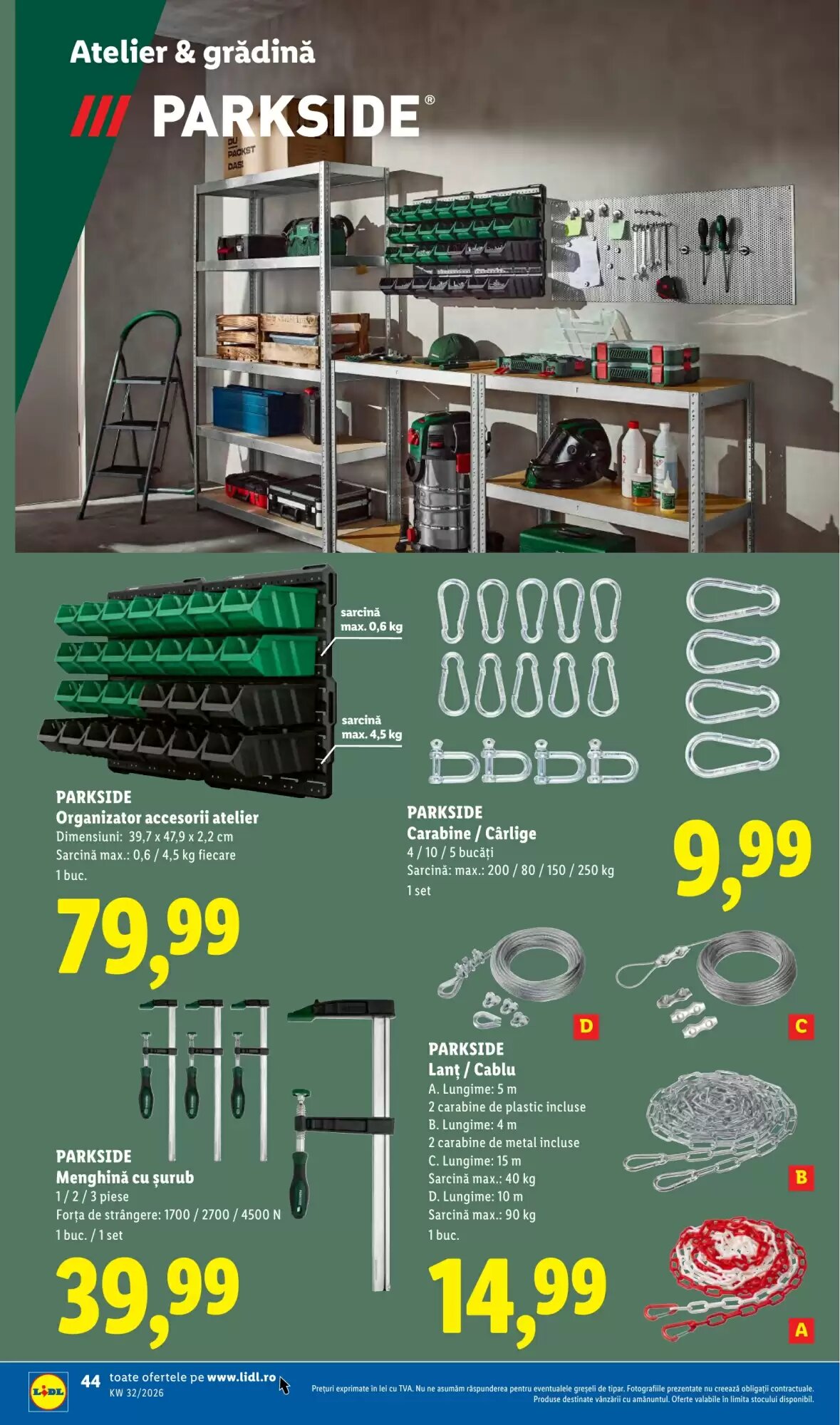 Catalogul cu oferte Lidl valabil de la 03.08.2026 - Pagina 44.