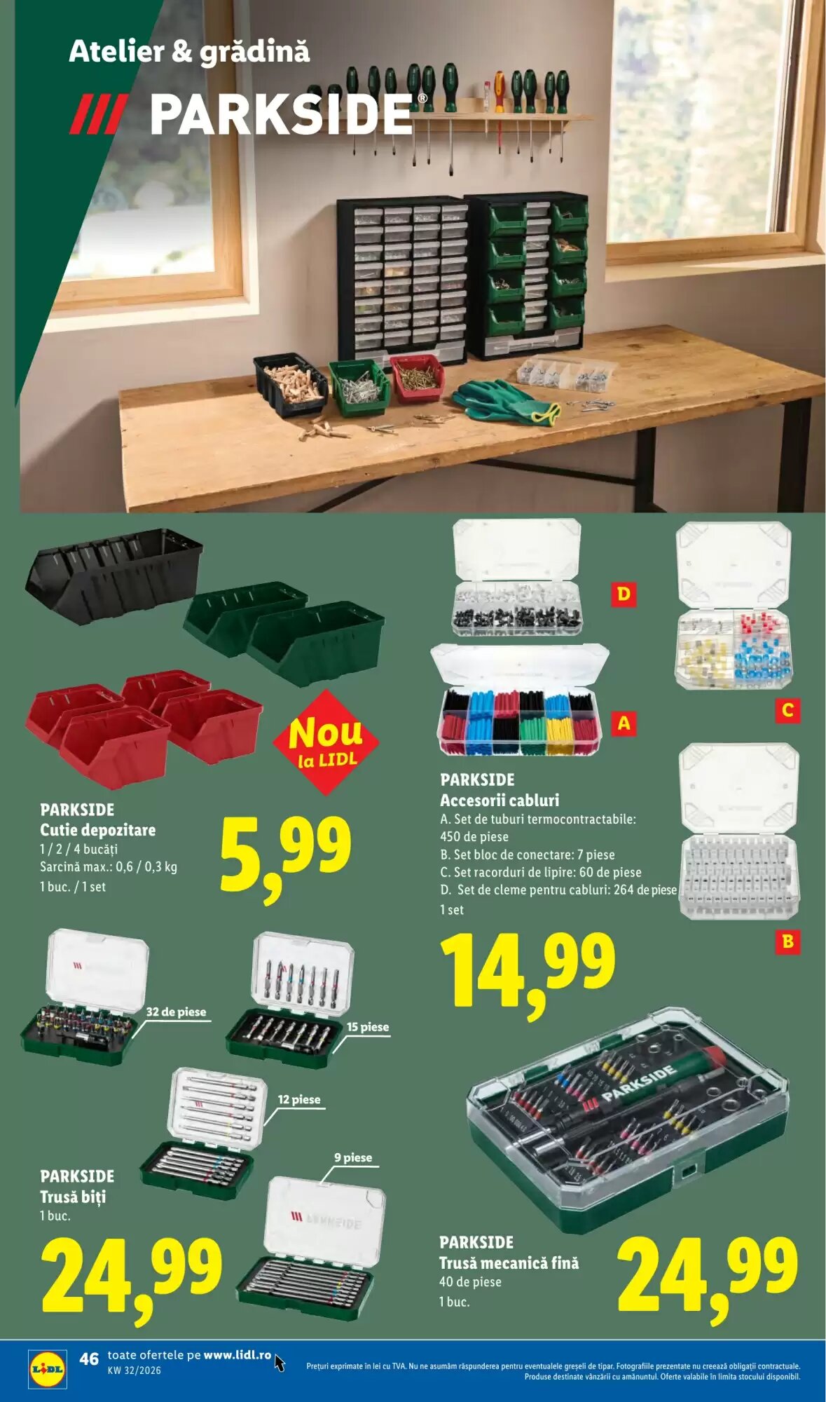Catalogul cu oferte Lidl valabil de la 03.08.2026 - Pagina 46.