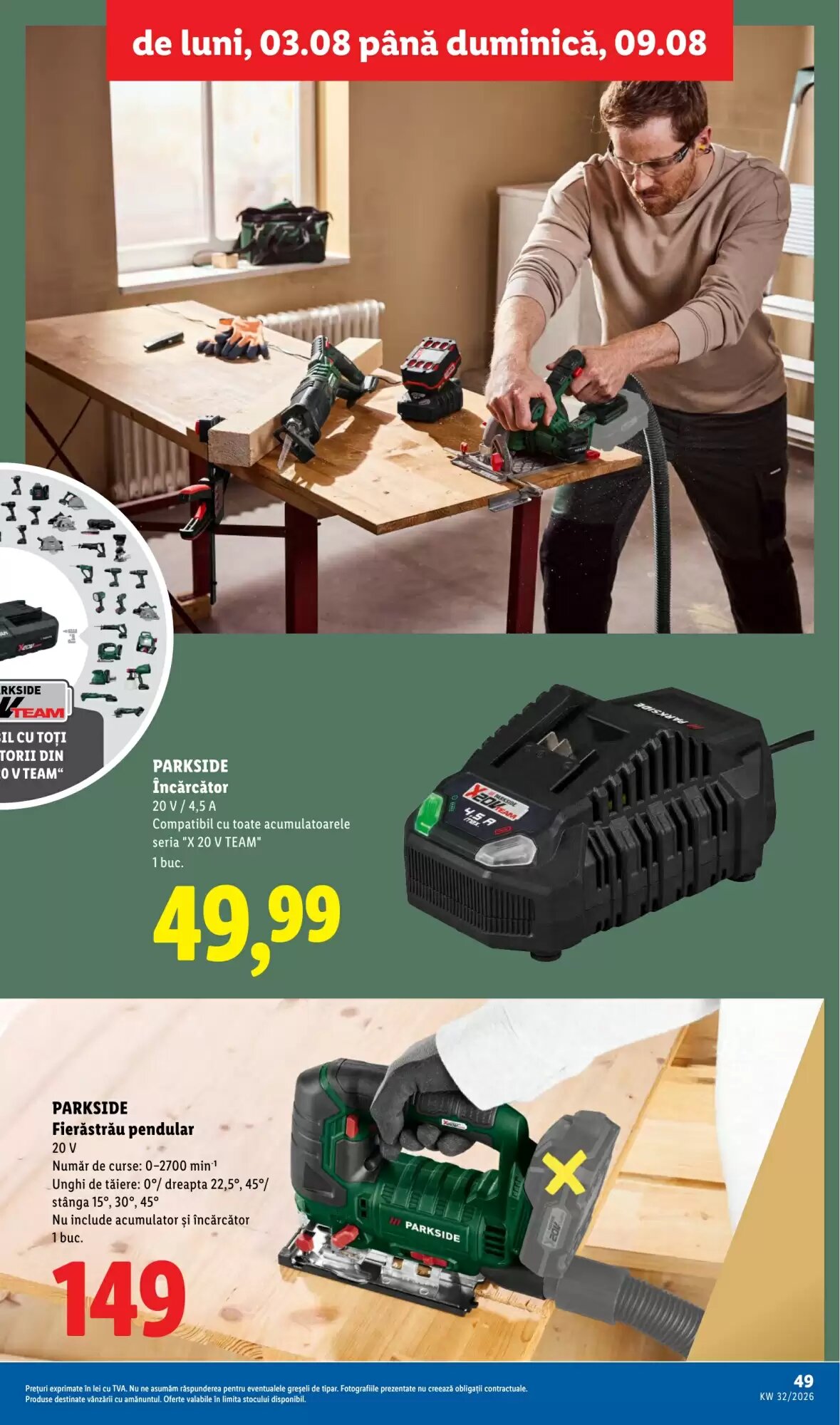 Catalogul cu oferte Lidl valabil de la 03.08.2026 - Pagina 49.