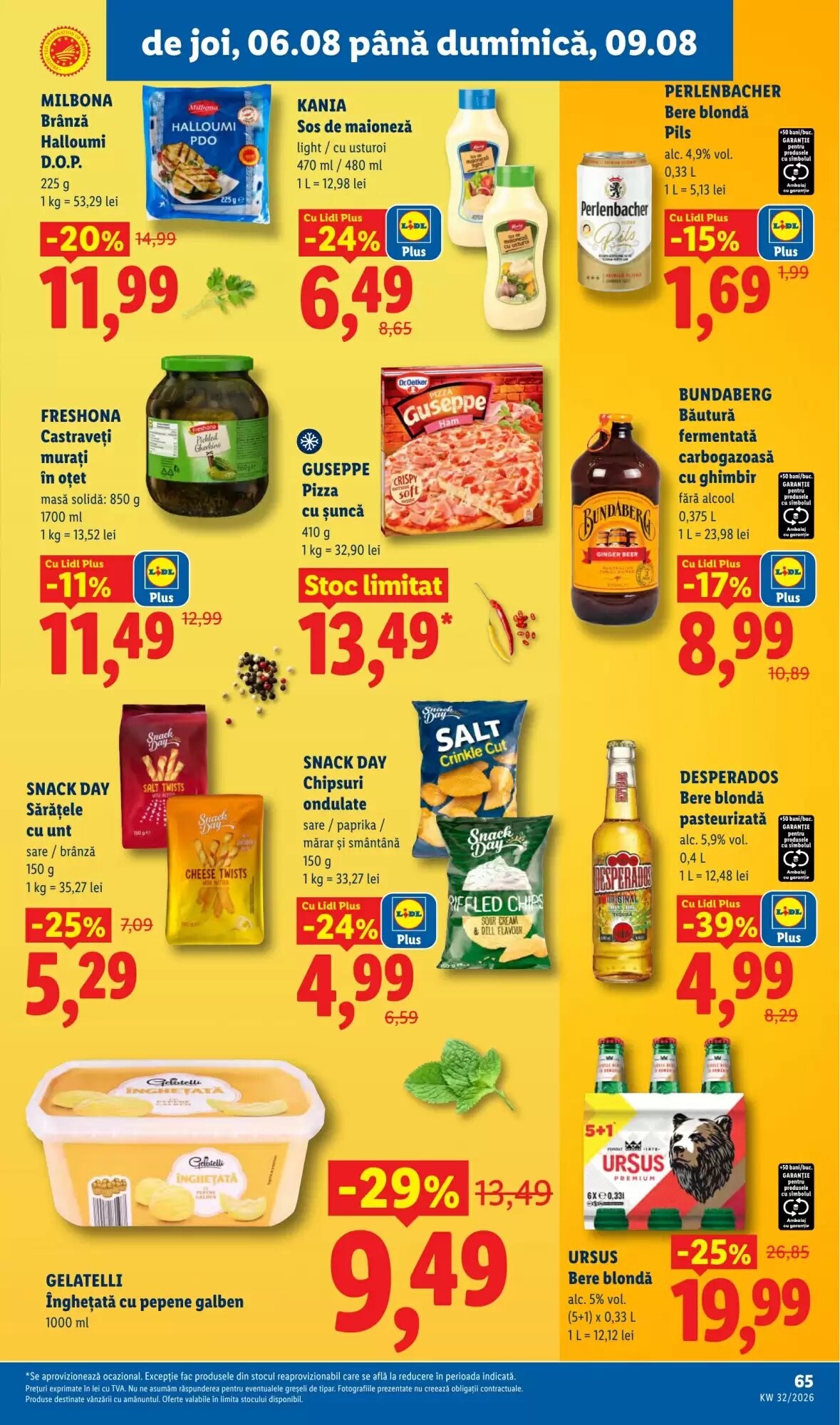 Catalogul cu oferte Lidl valabil de la 03.08.2026 - Pagina 63.