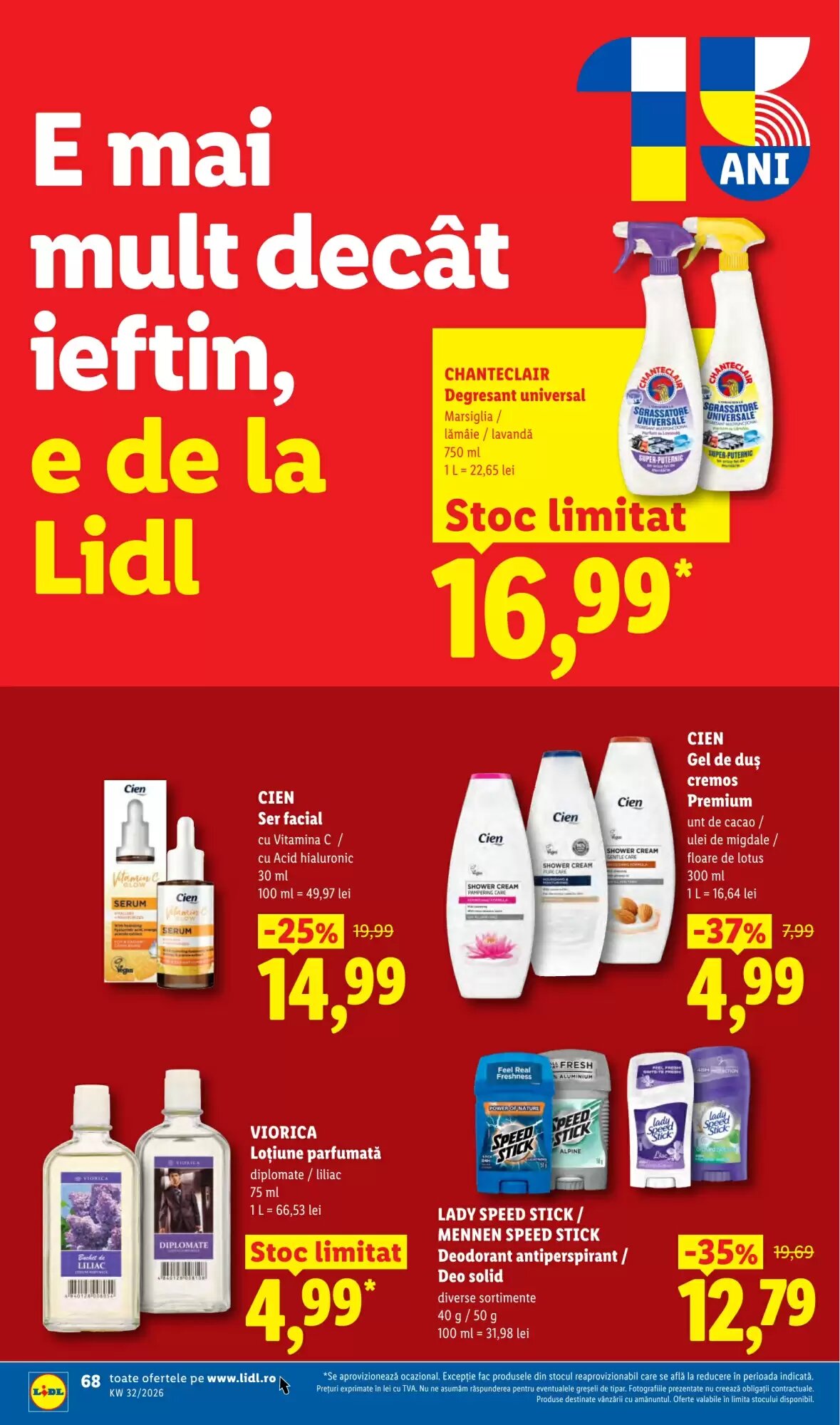 Catalogul cu oferte Lidl valabil de la 03.08.2026 - Pagina 66.