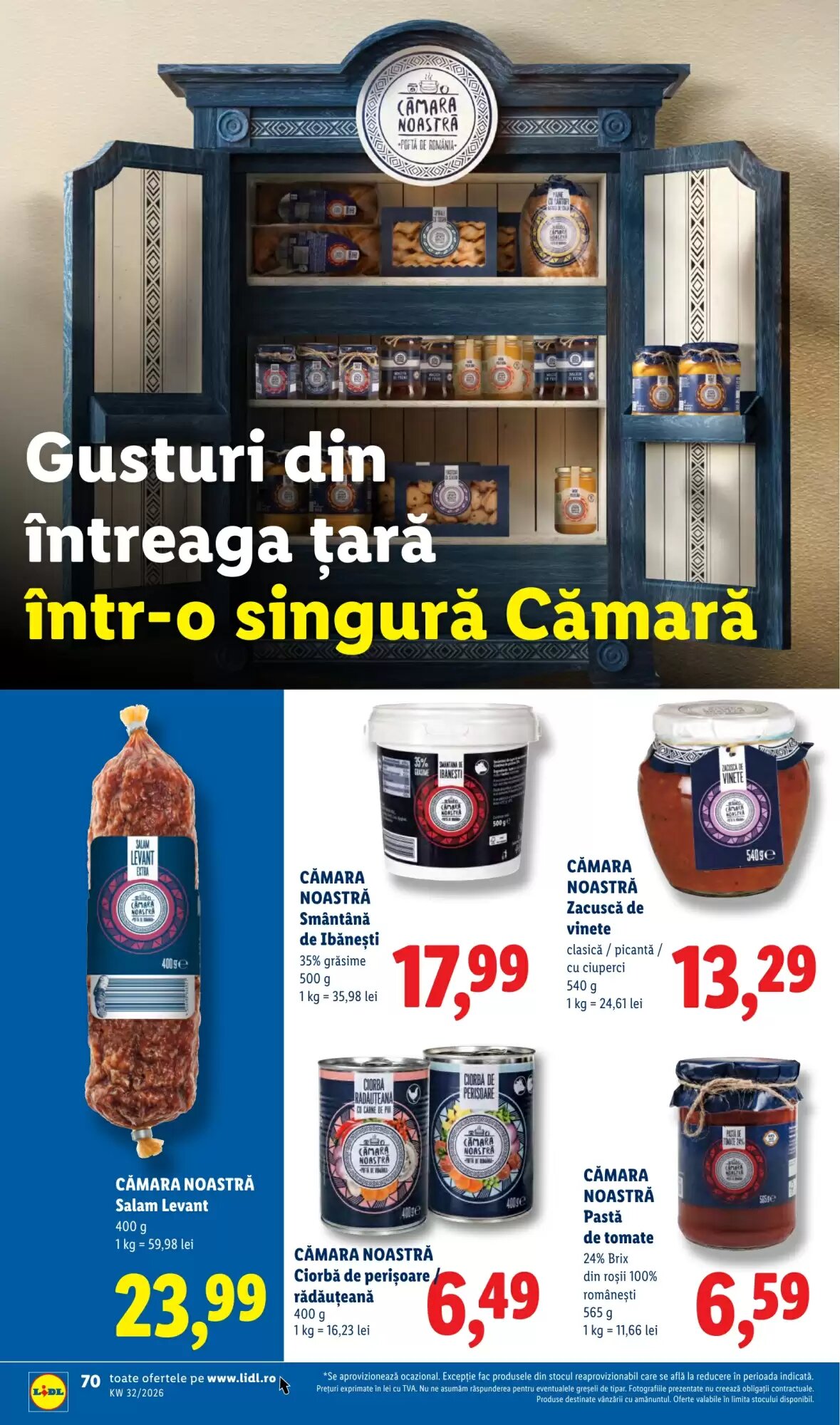 Catalogul cu oferte Lidl valabil de la 03.08.2026 - Pagina 68.