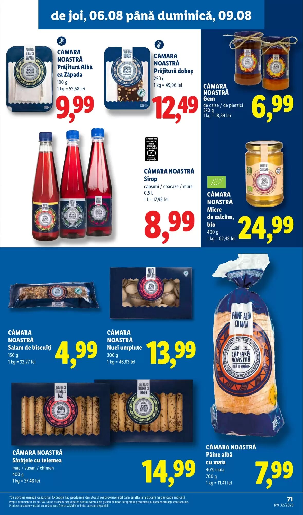 Catalogul cu oferte Lidl valabil de la 03.08.2026 - Pagina 69.