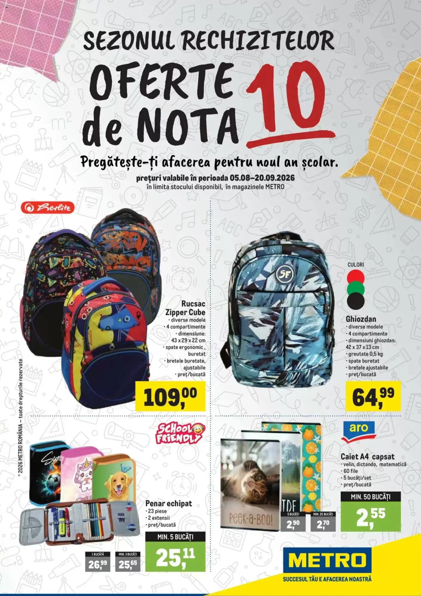 Catalogul cu oferte Metro valabil de la 04.08.2026 - Pagina 1.