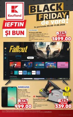 Catalogul cu oferte Kaufland valabil de la 05.08.2026