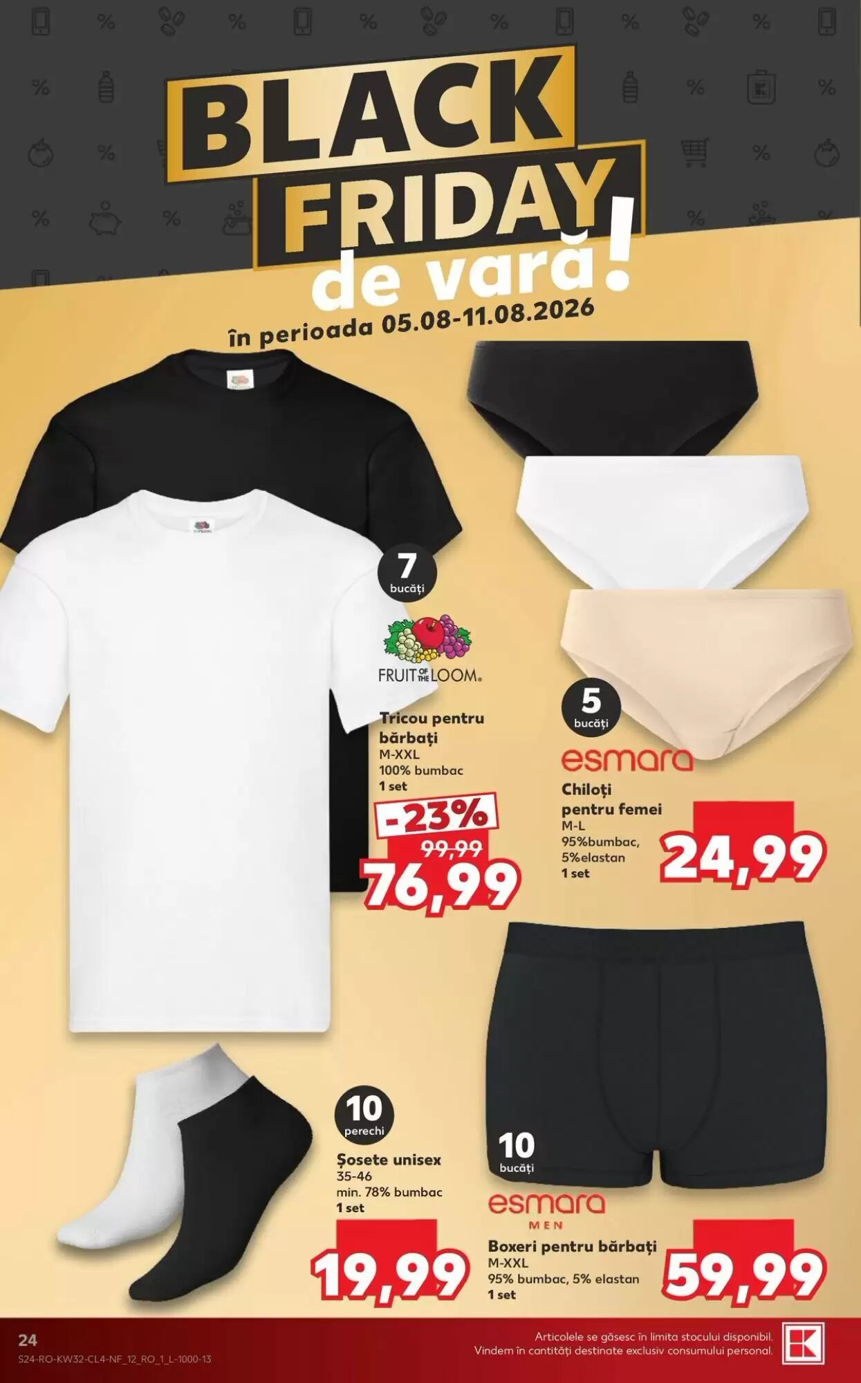 Catalogul cu oferte Kaufland valabil de la 05.08.2026 - Pagina 24.