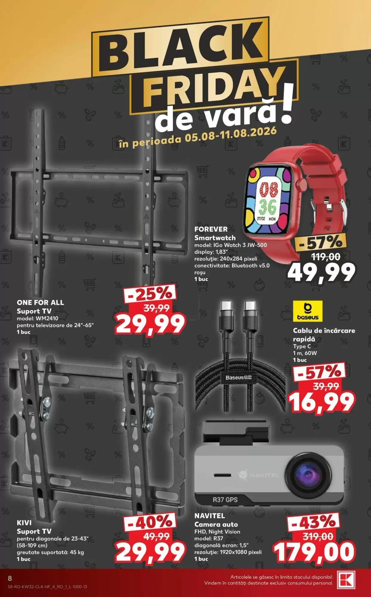 Catalogul cu oferte Kaufland valabil de la 05.08.2026 - Pagina 8.