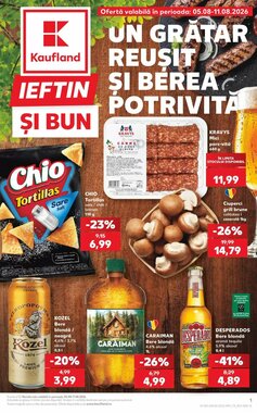 Catalogul cu oferte Kaufland valabil de la 05.08.2026