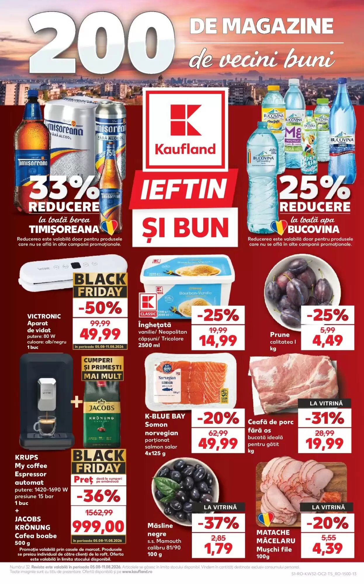 Catalogul cu oferte Kaufland valabil de la 05.08.2026 - Pagina 1.