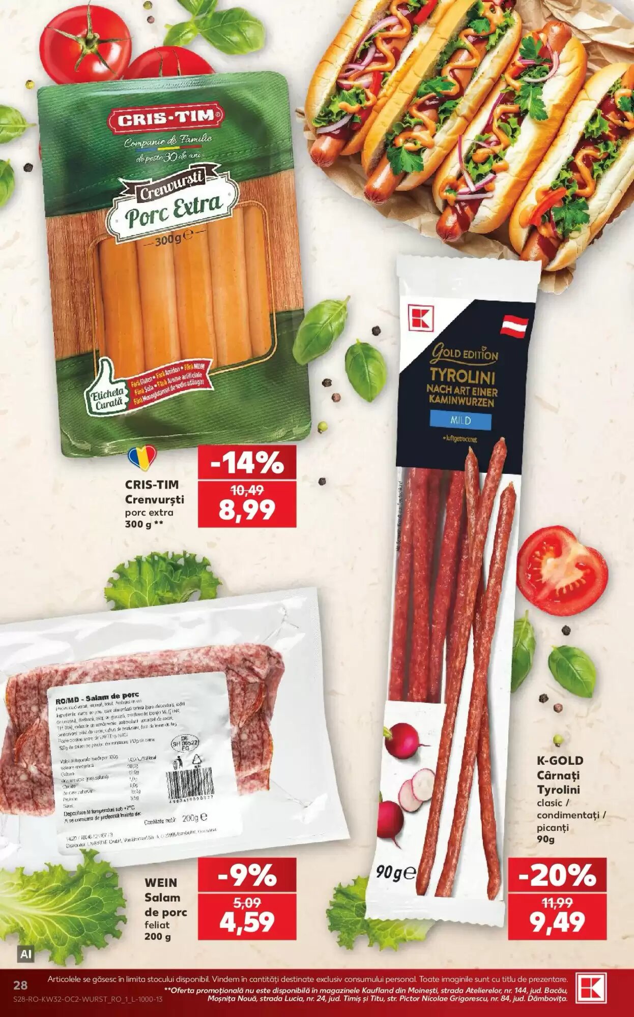 Catalogul cu oferte Kaufland valabil de la 05.08.2026 - Pagina 28.