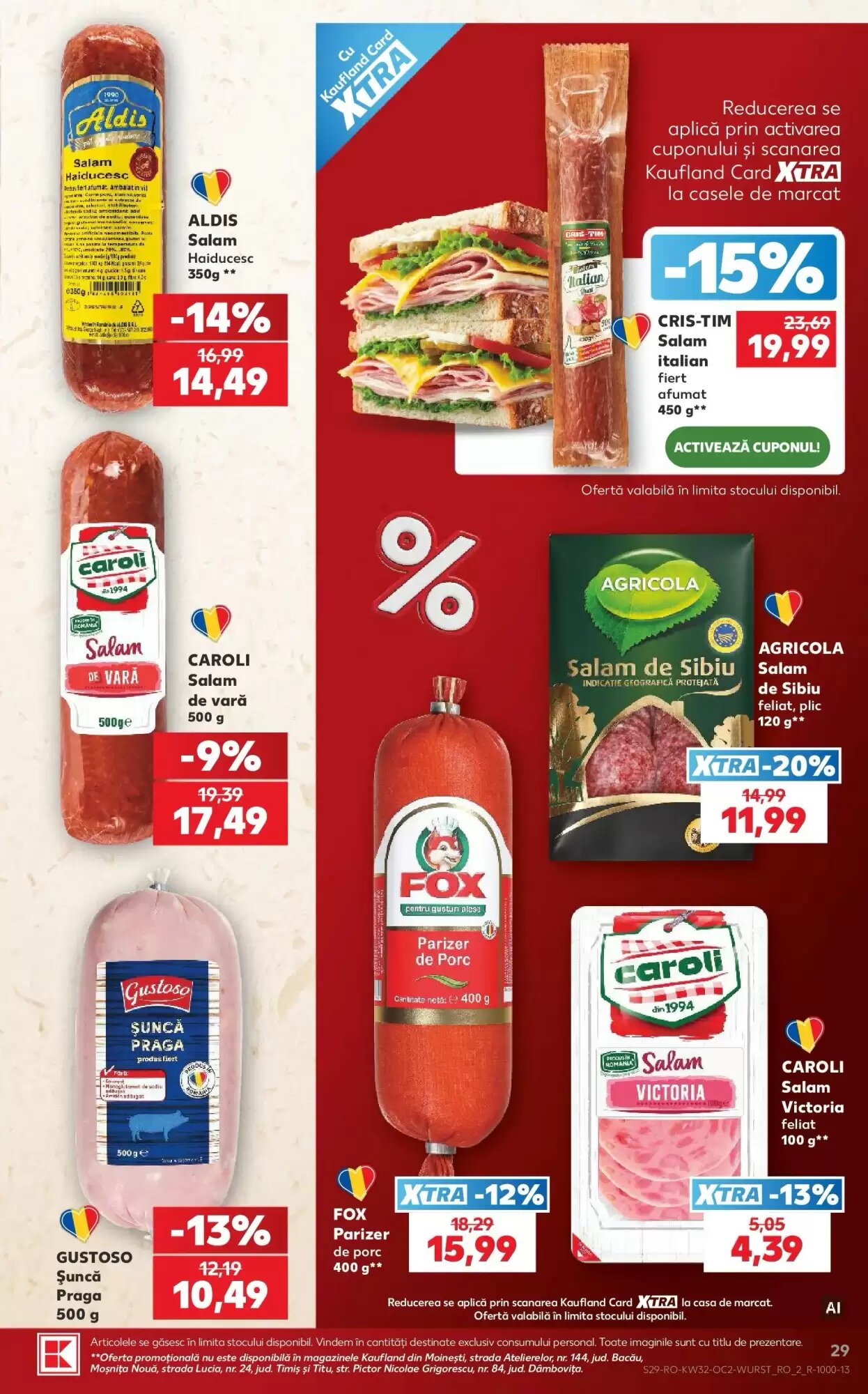 Catalogul cu oferte Kaufland valabil de la 05.08.2026 - Pagina 29.