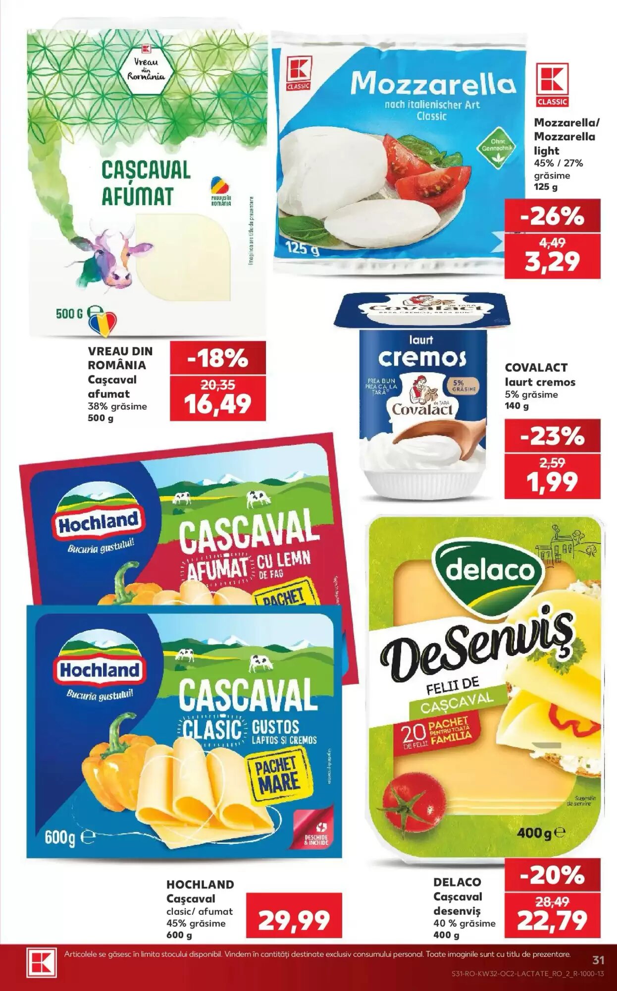 Catalogul cu oferte Kaufland valabil de la 05.08.2026 - Pagina 31.