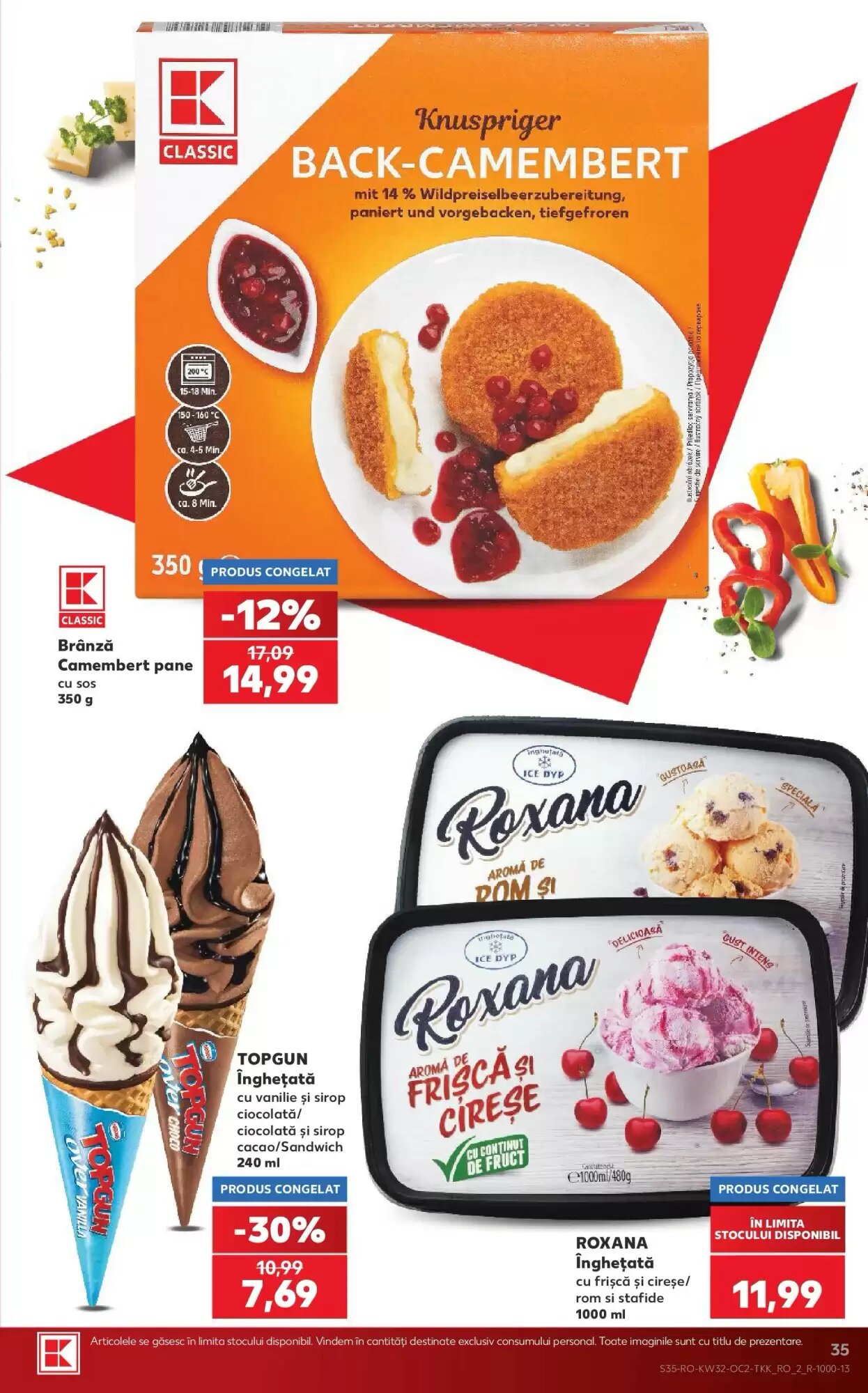 Catalogul cu oferte Kaufland valabil de la 05.08.2026 - Pagina 35.