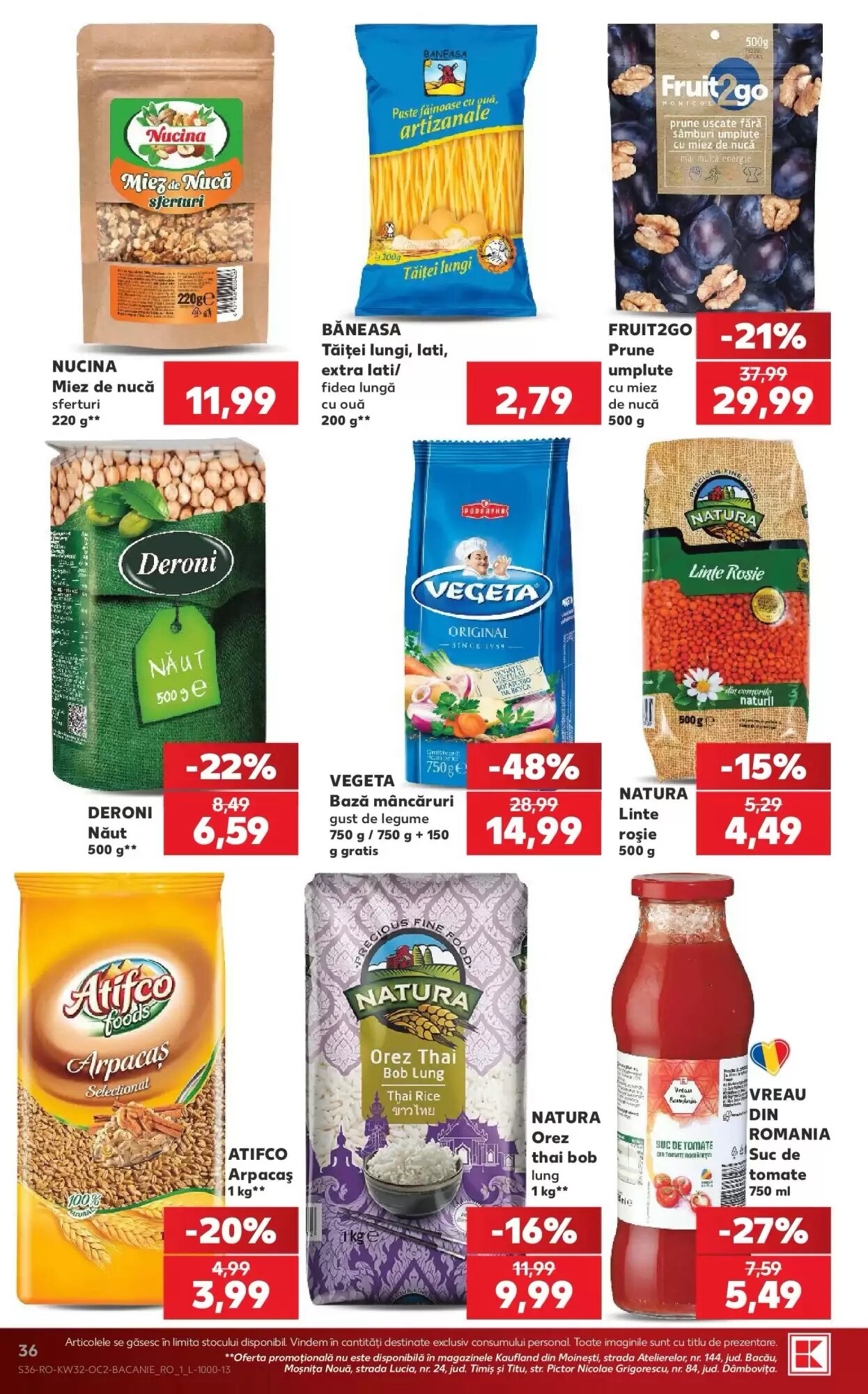 Catalogul cu oferte Kaufland valabil de la 05.08.2026 - Pagina 36.