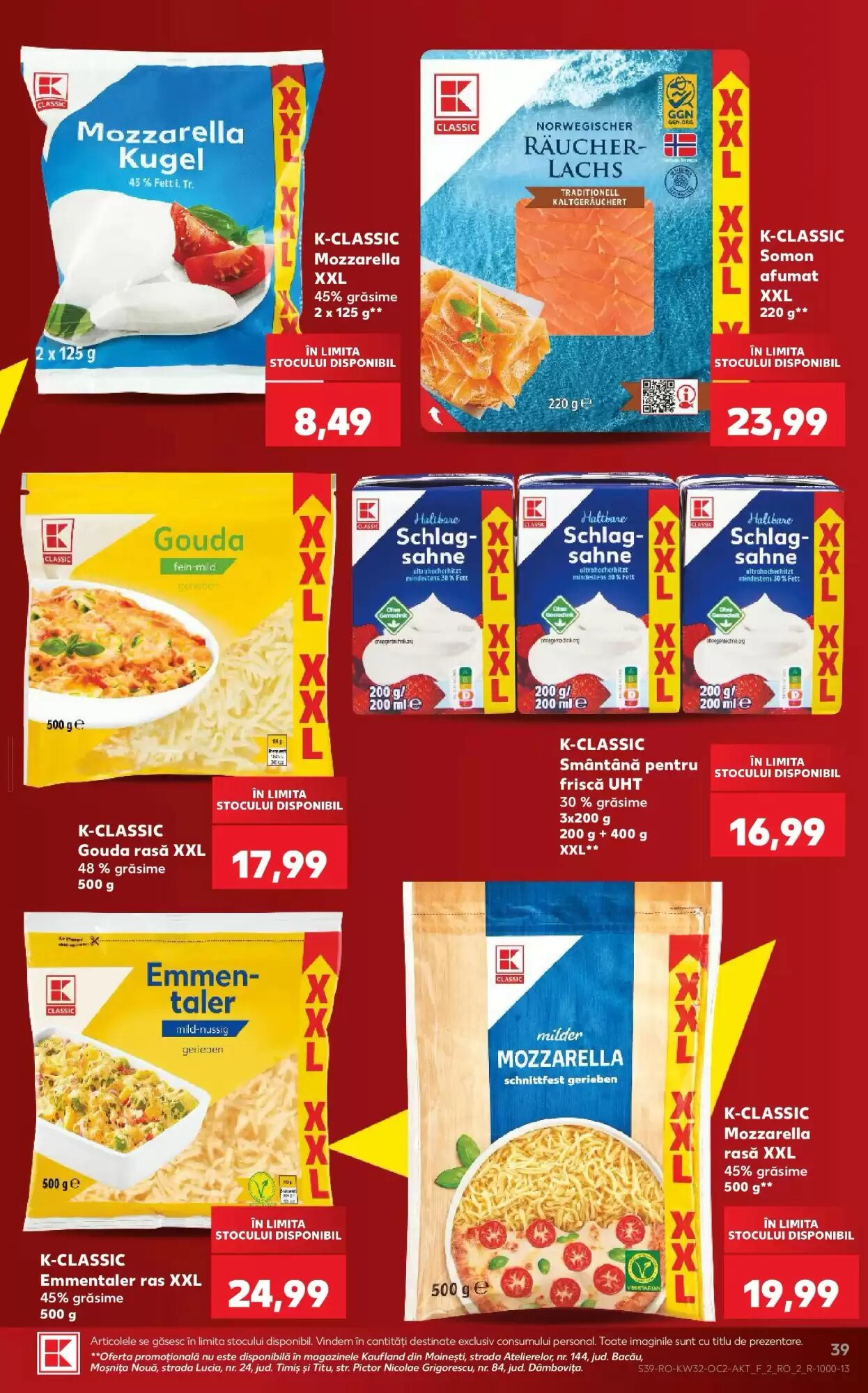 Catalogul cu oferte Kaufland valabil de la 05.08.2026 - Pagina 39.