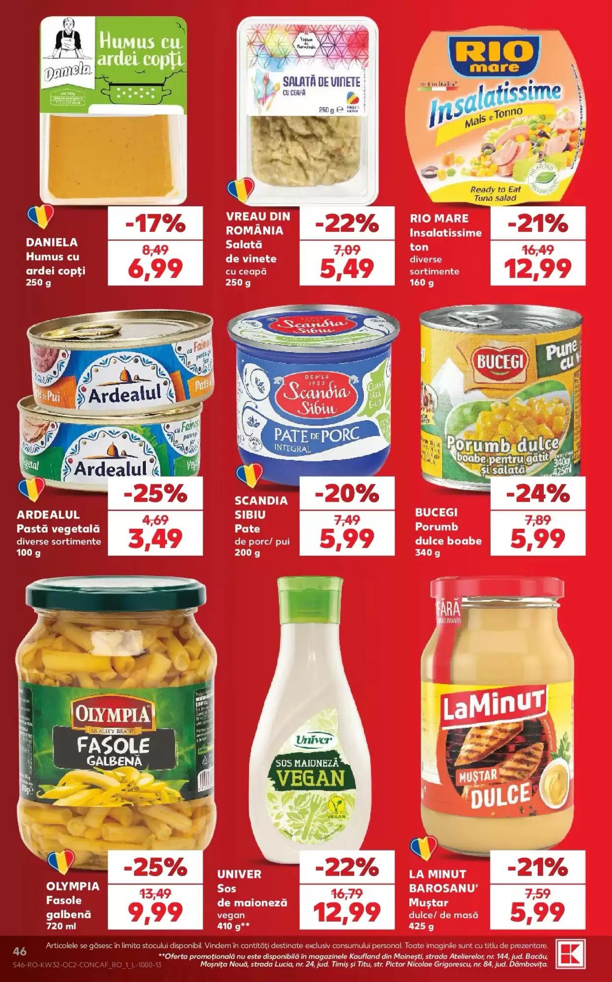 Catalogul cu oferte Kaufland valabil de la 05.08.2026 - Pagina 46.