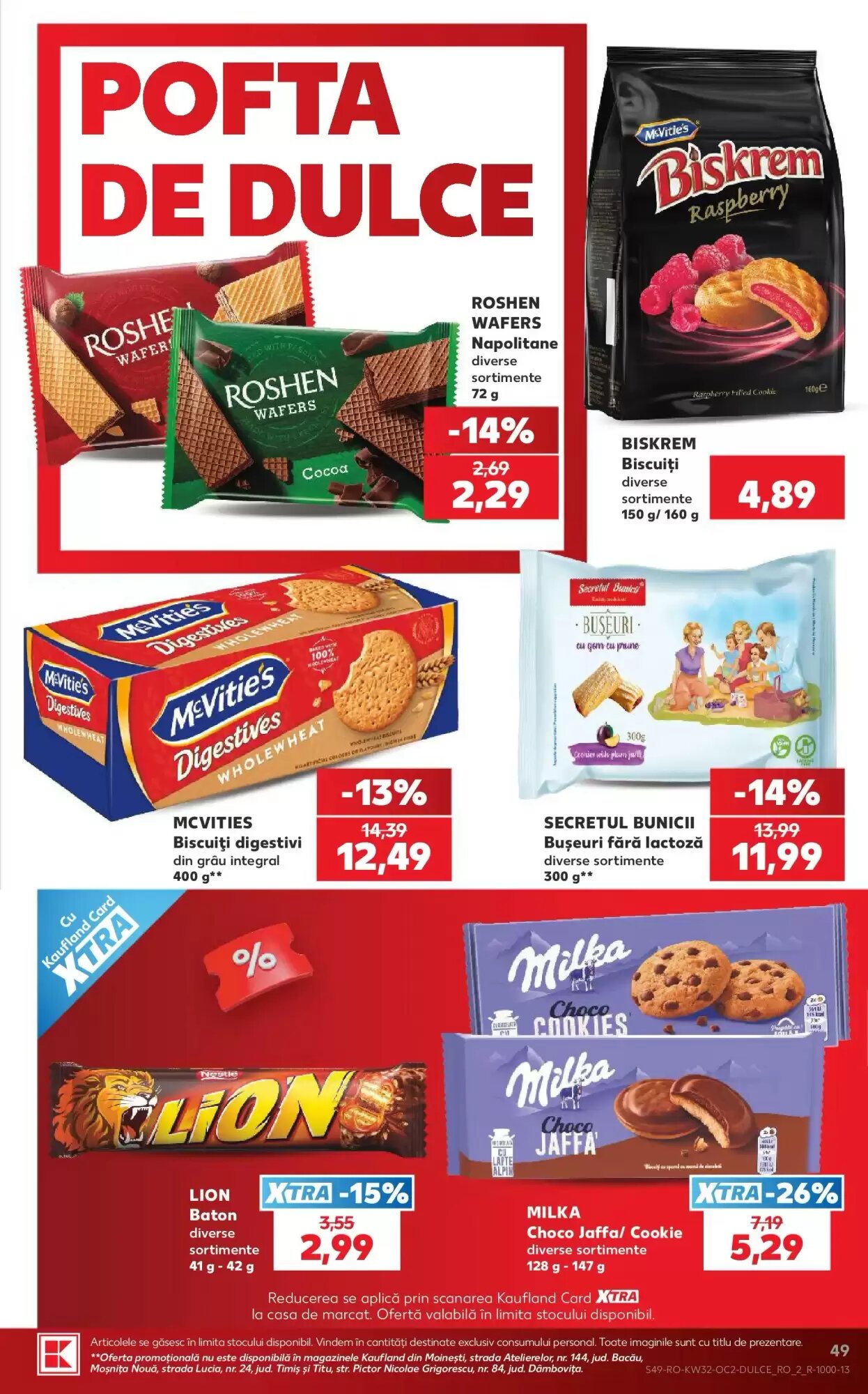 Catalogul cu oferte Kaufland valabil de la 05.08.2026 - Pagina 49.